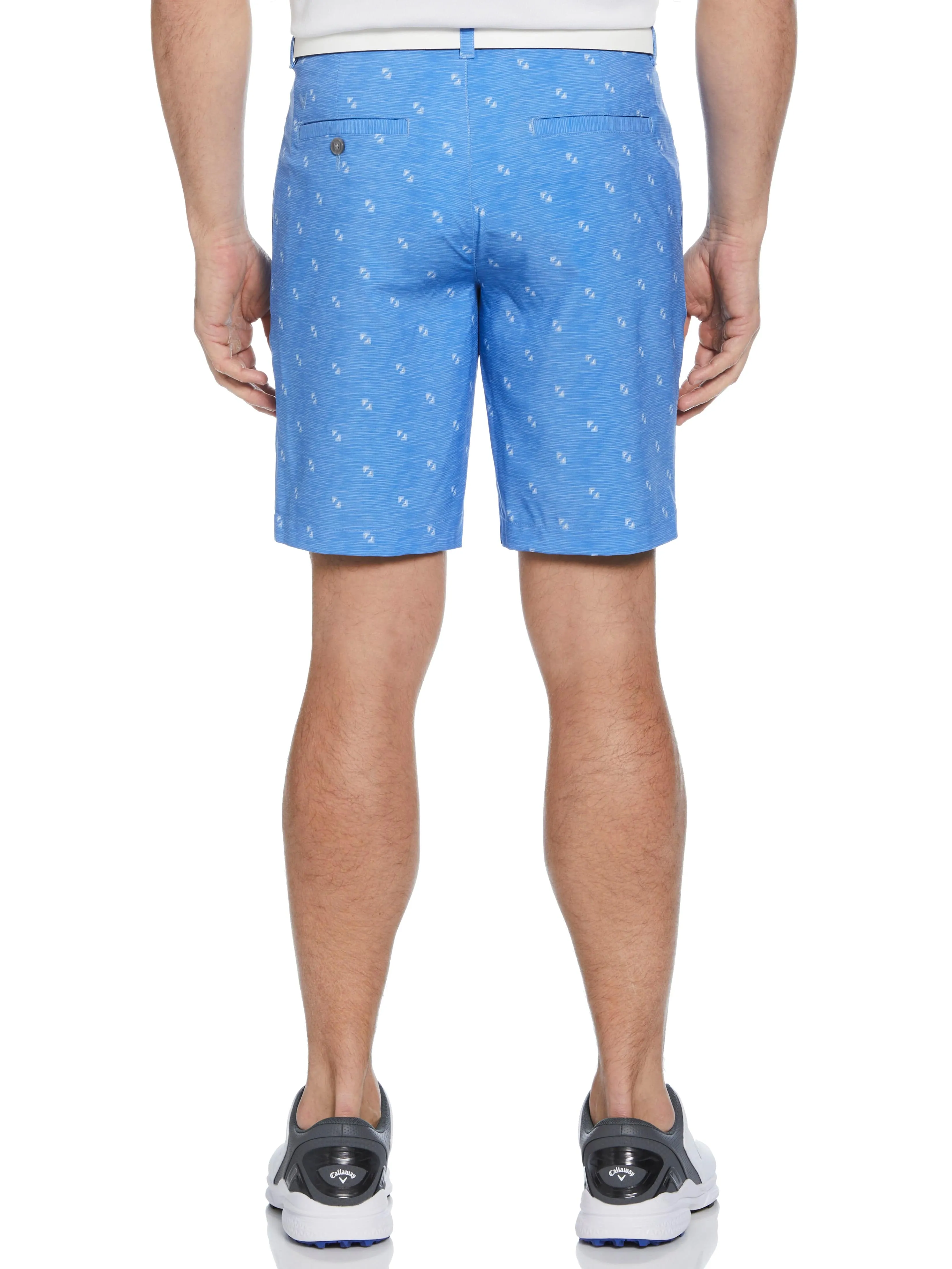 Men's Texture Chevron Geo Short