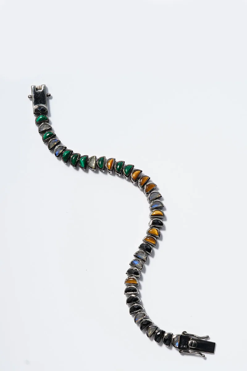 Men's Worm Tennis Bracelet - Camouflage