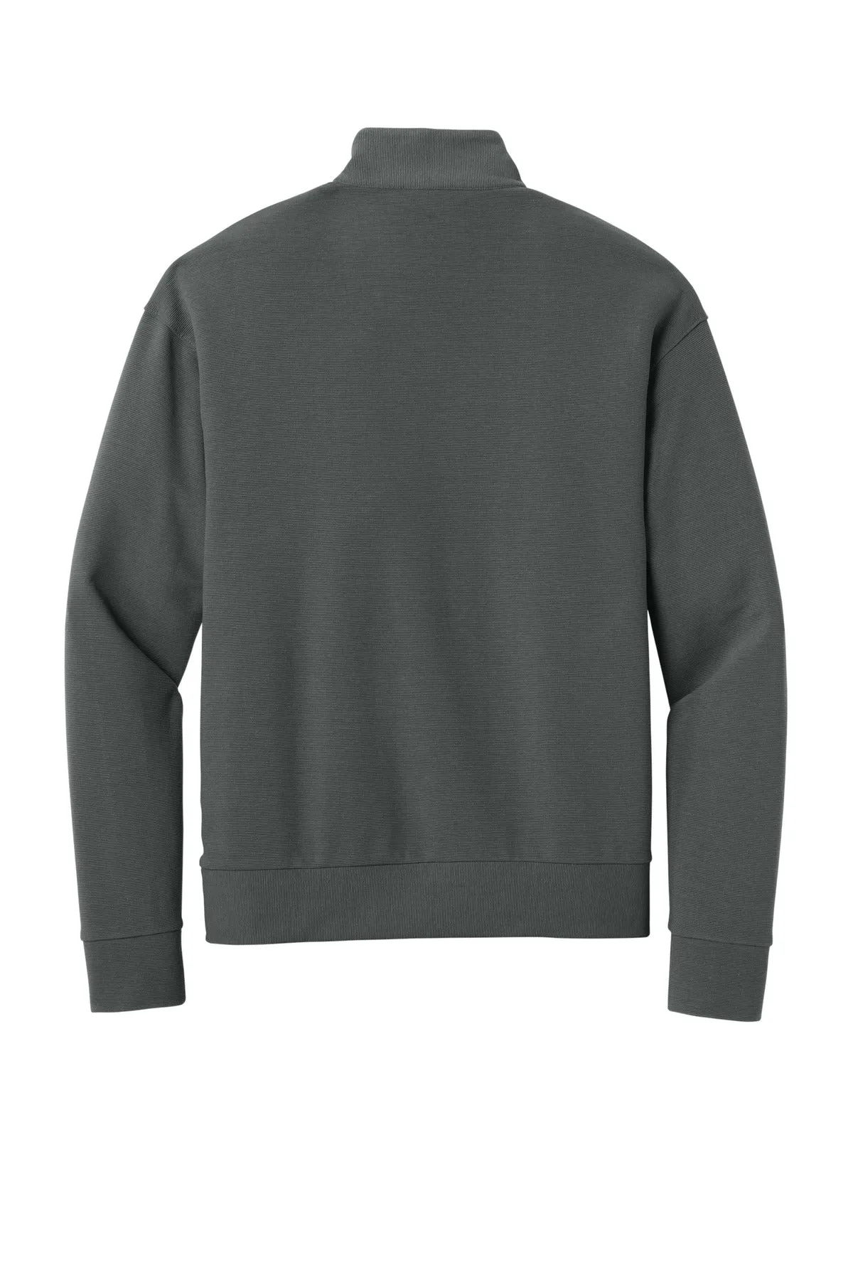 Mercer Mettle Linear Texture 1/4-Zip MM3040 Storm Grey