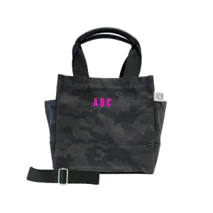 Mini Monogram Mini Luxe North South Bag: Black Camouflage