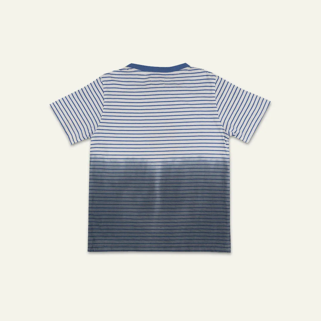 Multicoloured Anchor Print T-Shirt