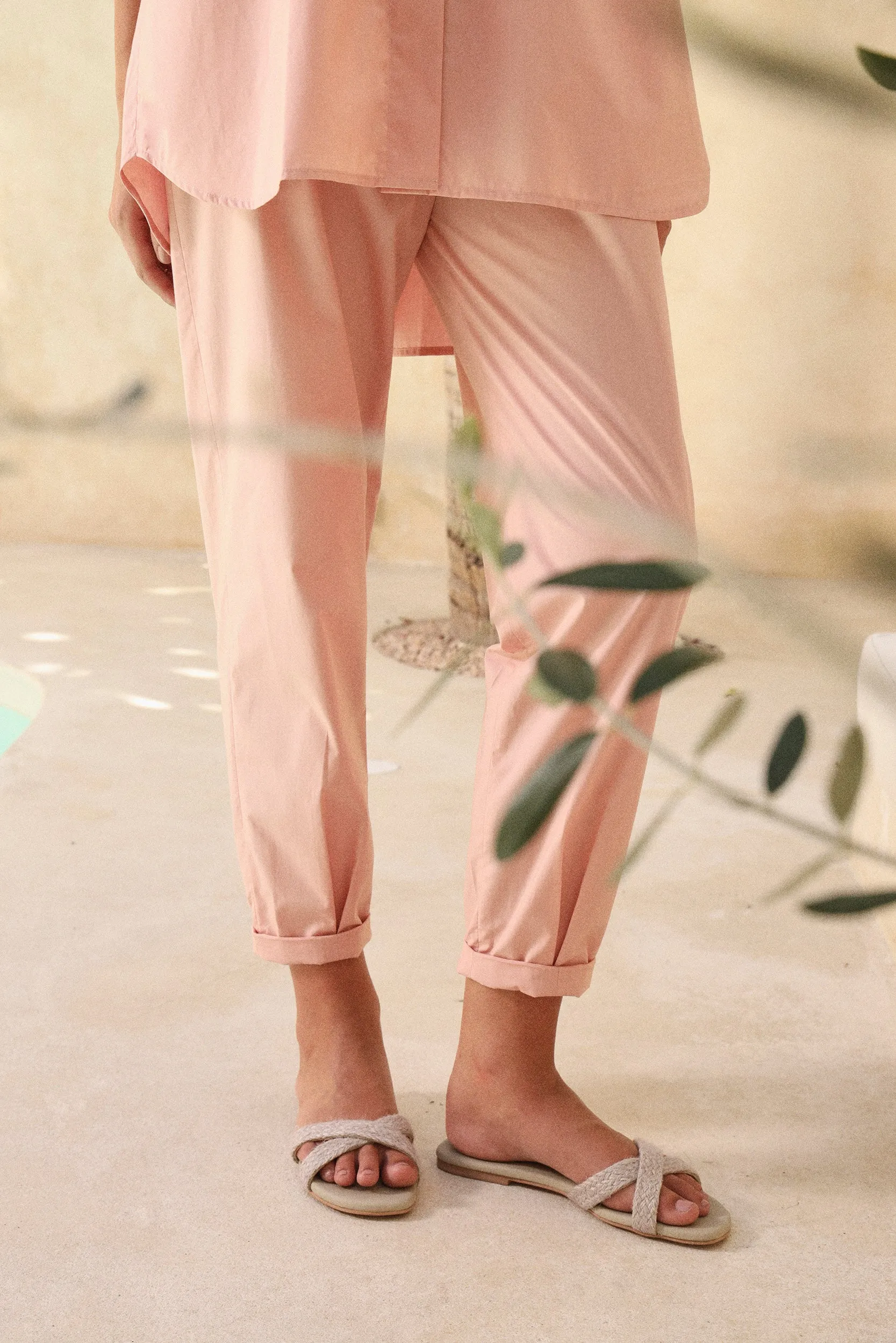 Naples Top (Dusty Pink) & Durban Pants (Dusty Pink)