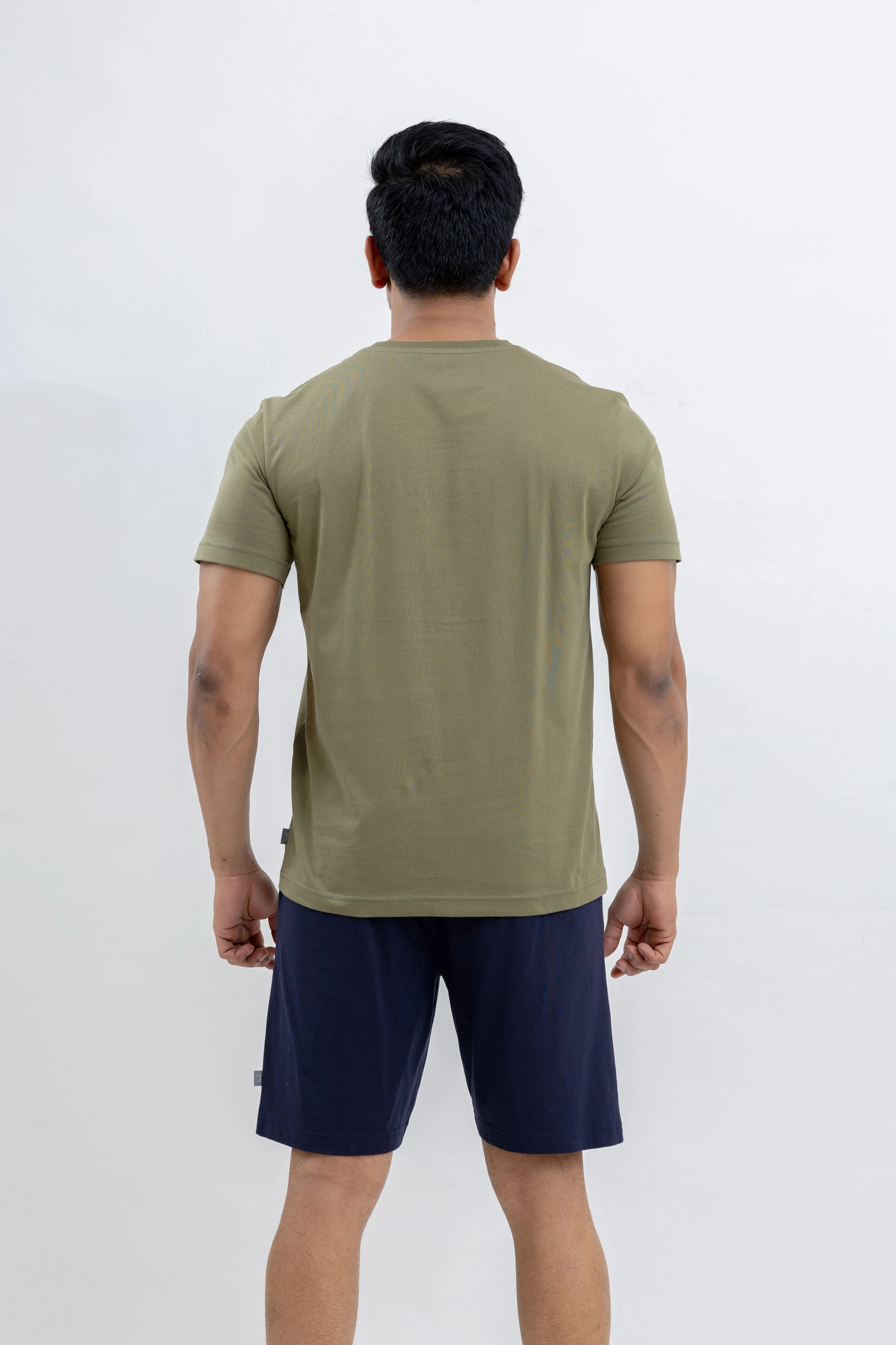 NAVY BLISS MENS KNIT SHORT
