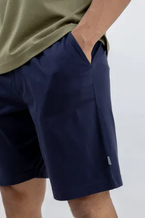 NAVY BLISS MENS KNIT SHORT