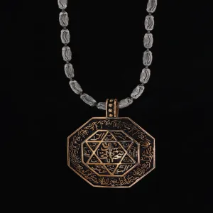 Necklace with Seal of Solomon and Star of David