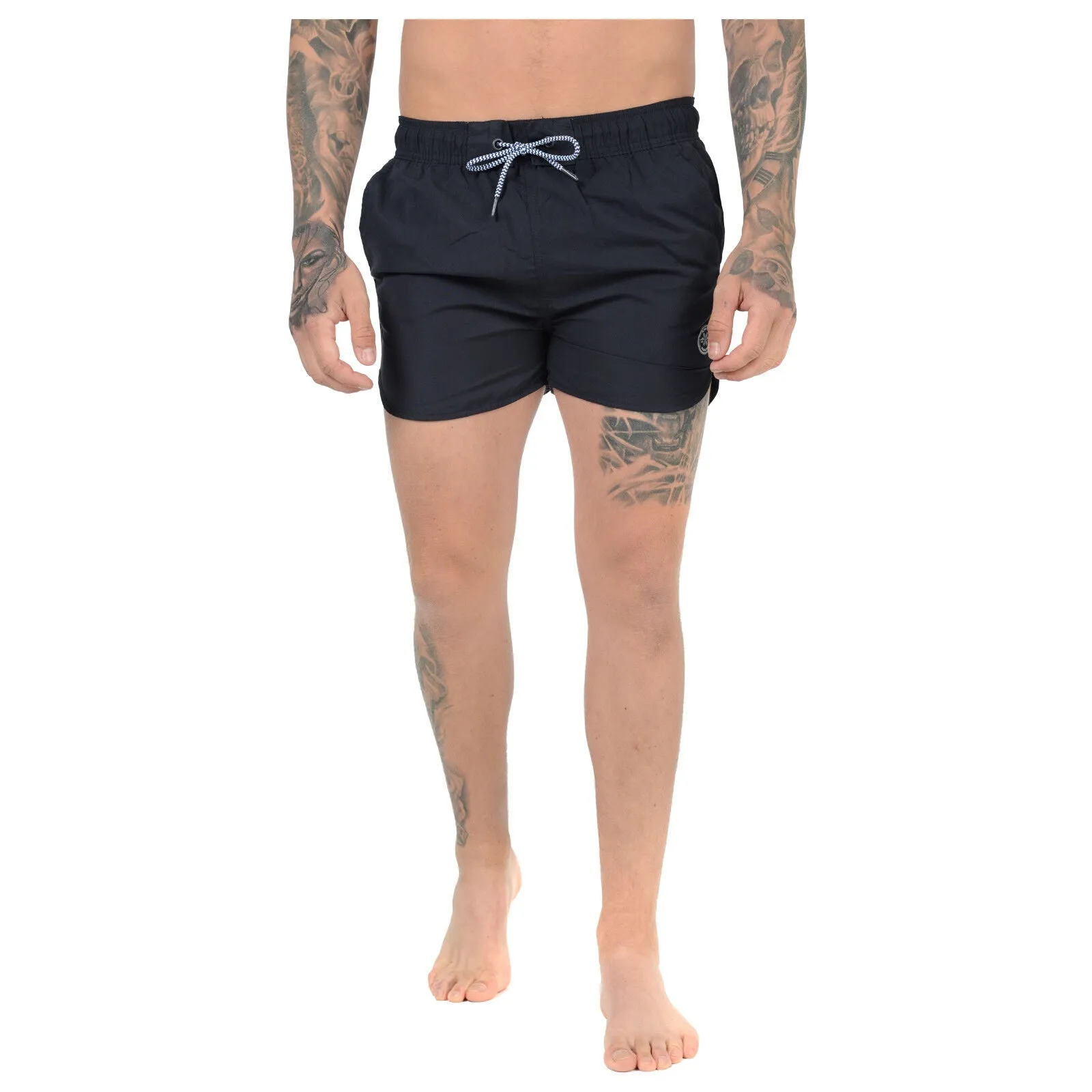 NEW MENS MESH LINED SWIM SHORTS TRUNKS BEACH POOL SWIMMING SWIMMER RUNNING PANTS Quick-Drying Swim Shorts for Running & Gym