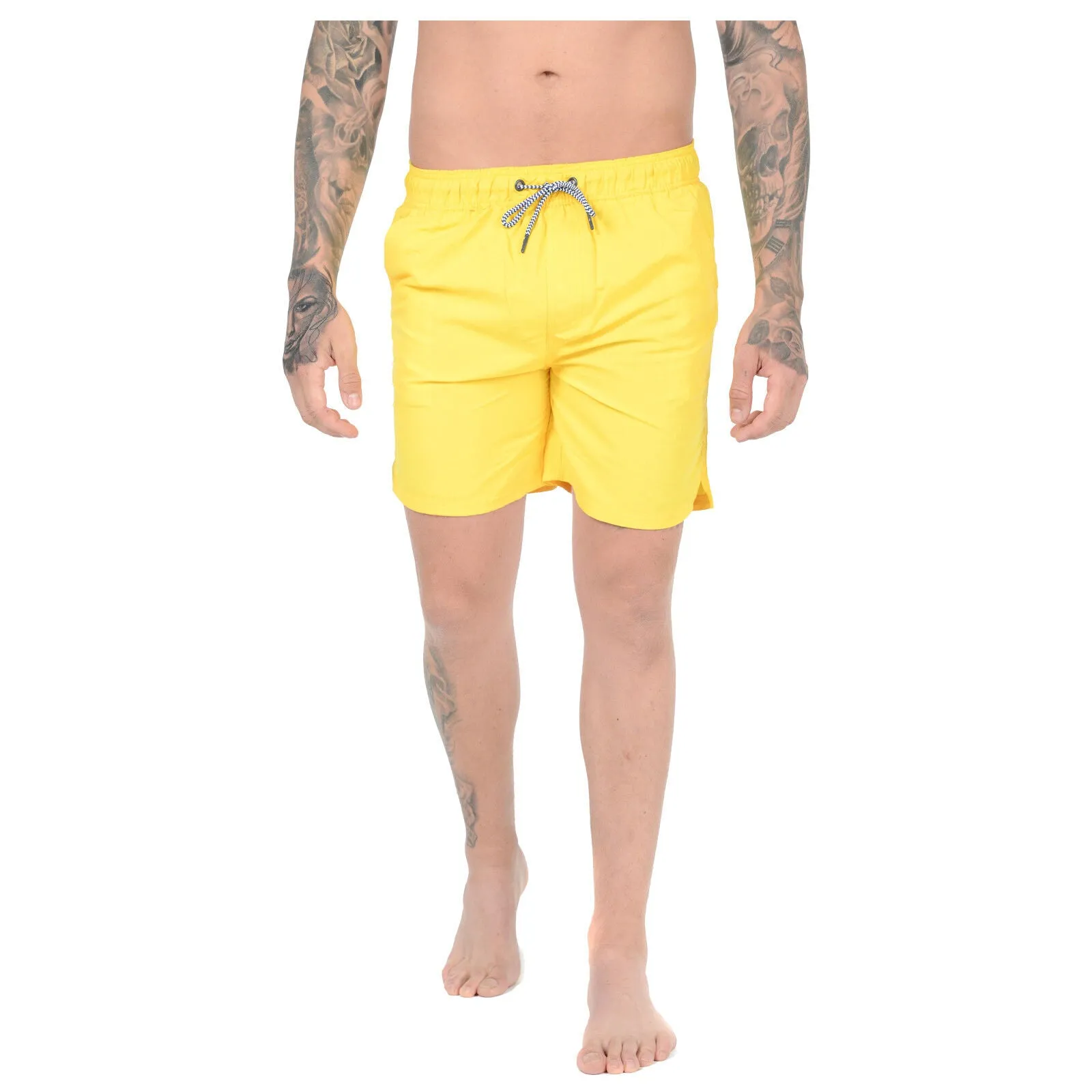 NEW MENS MESH LINED SWIM SHORTS TRUNKS BEACH POOL SWIMMING SWIMMER RUNNING PANTS Quick-Drying Swim Shorts for Running & Gym