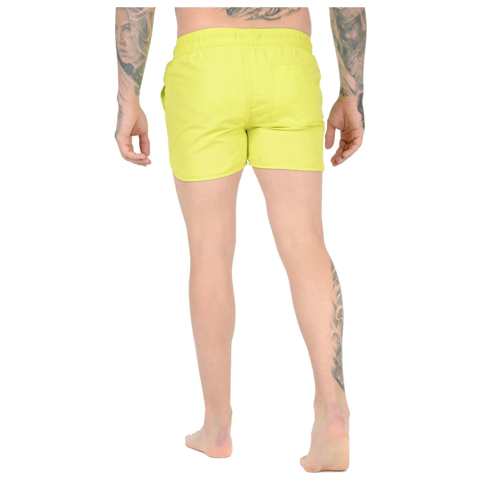 NEW MENS MESH LINED SWIM SHORTS TRUNKS BEACH POOL SWIMMING SWIMMER RUNNING PANTS Quick-Drying Swim Shorts for Running & Gym