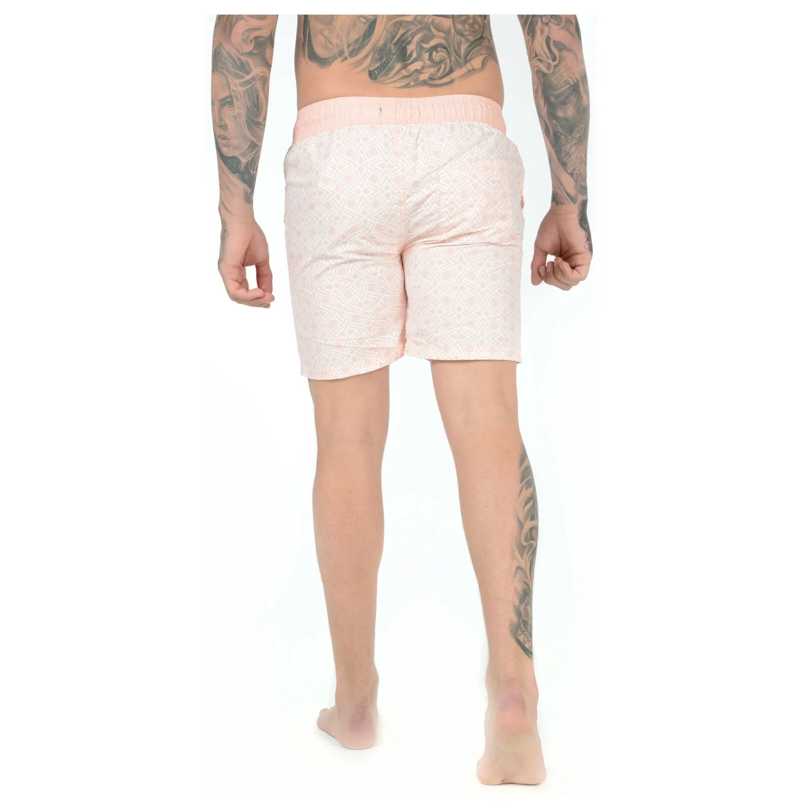 NEW MENS MESH LINED SWIM SHORTS TRUNKS BEACH POOL SWIMMING SWIMMER RUNNING PANTS Quick-Drying Swim Shorts for Running & Gym