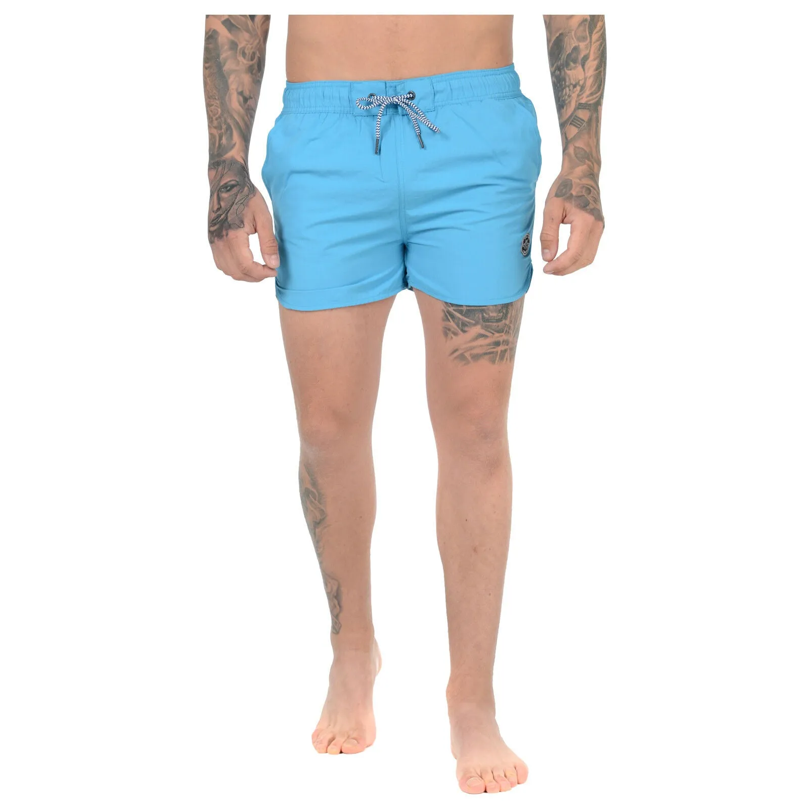 NEW MENS MESH LINED SWIM SHORTS TRUNKS BEACH POOL SWIMMING SWIMMER RUNNING PANTS Quick-Drying Swim Shorts for Running & Gym