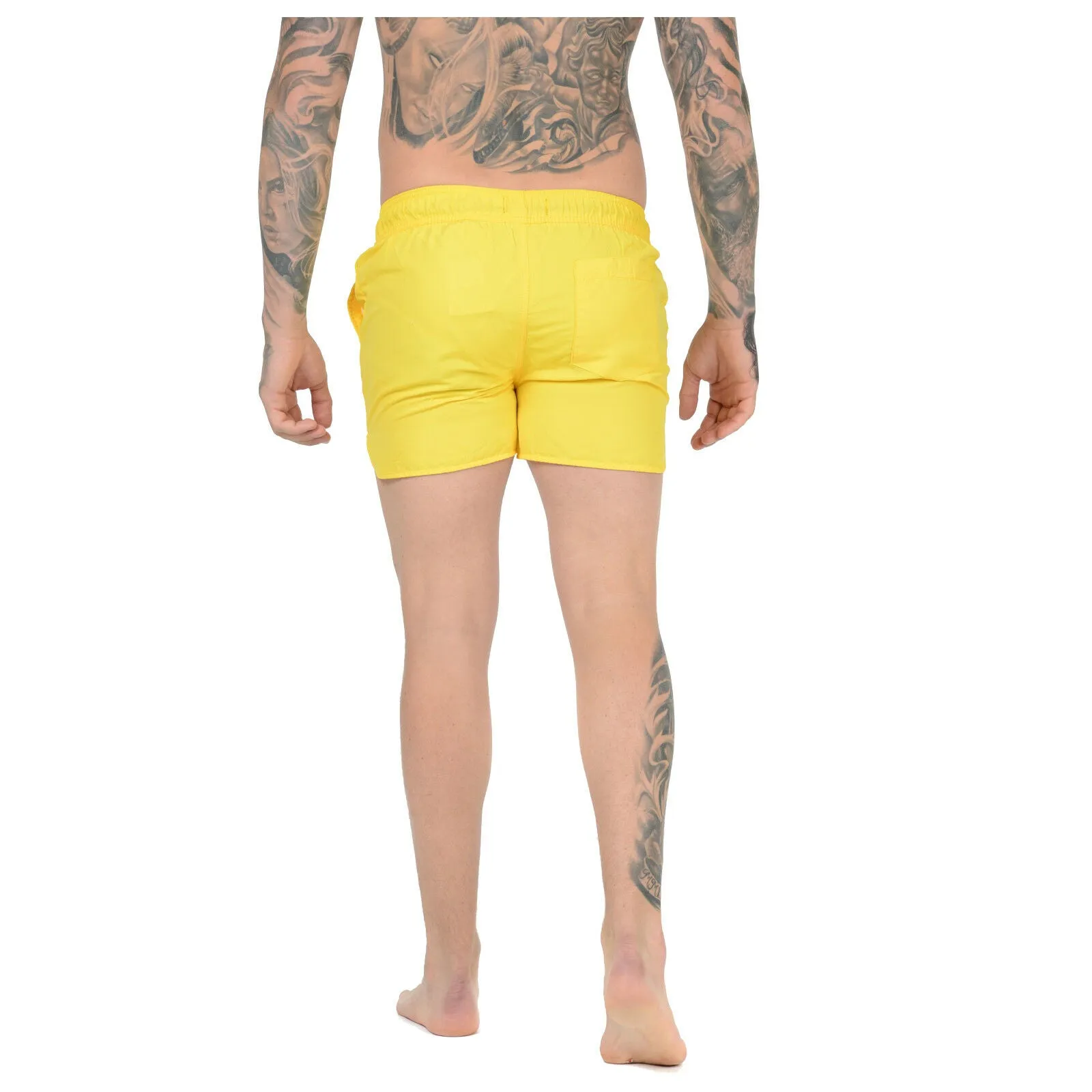 NEW MENS MESH LINED SWIM SHORTS TRUNKS BEACH POOL SWIMMING SWIMMER RUNNING PANTS Quick-Drying Swim Shorts for Running & Gym