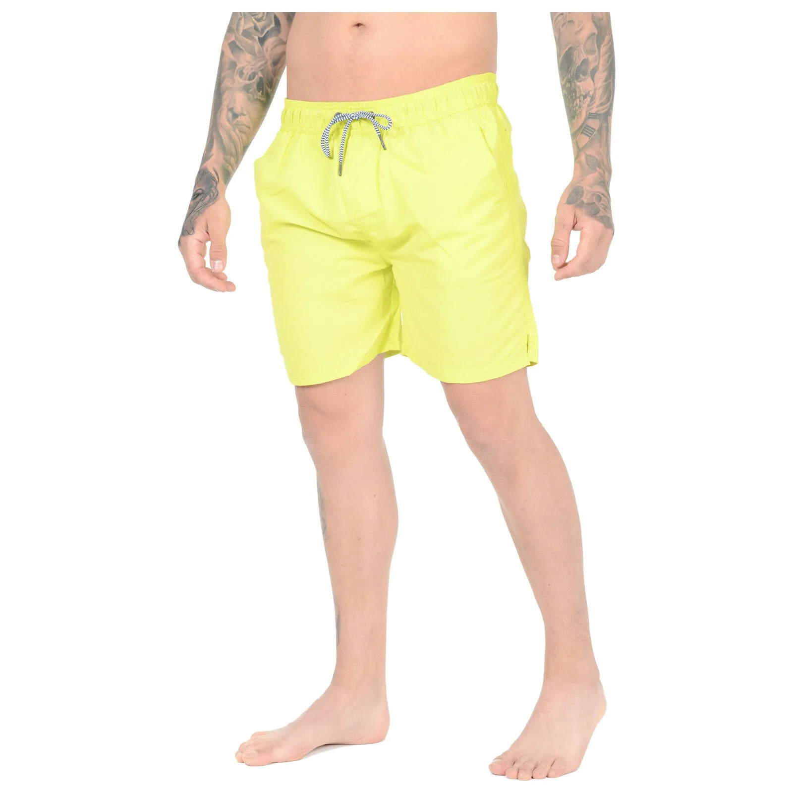 NEW MENS MESH LINED SWIM SHORTS TRUNKS BEACH POOL SWIMMING SWIMMER RUNNING PANTS Quick-Drying Swim Shorts for Running & Gym