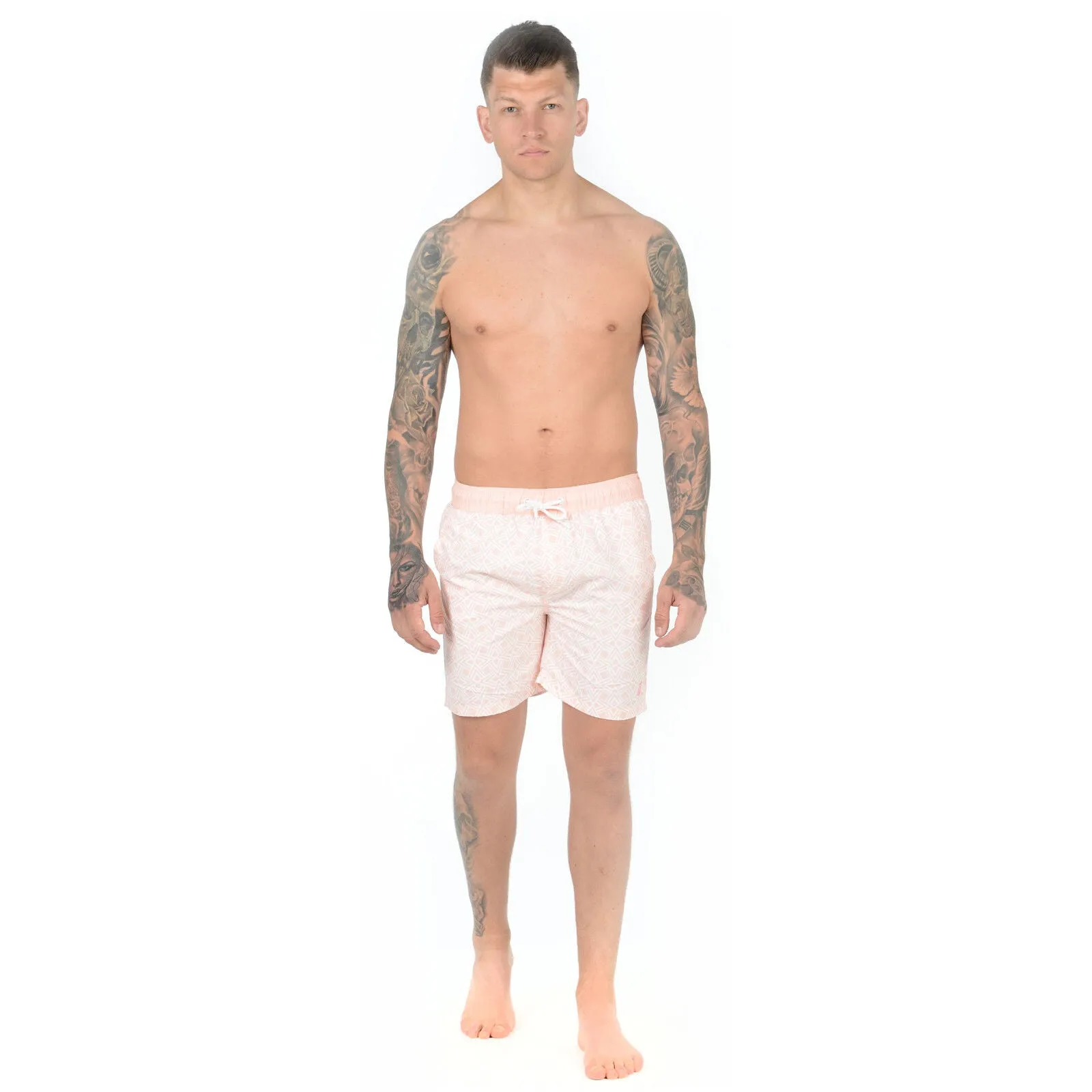NEW MENS MESH LINED SWIM SHORTS TRUNKS BEACH POOL SWIMMING SWIMMER RUNNING PANTS Quick-Drying Swim Shorts for Running & Gym