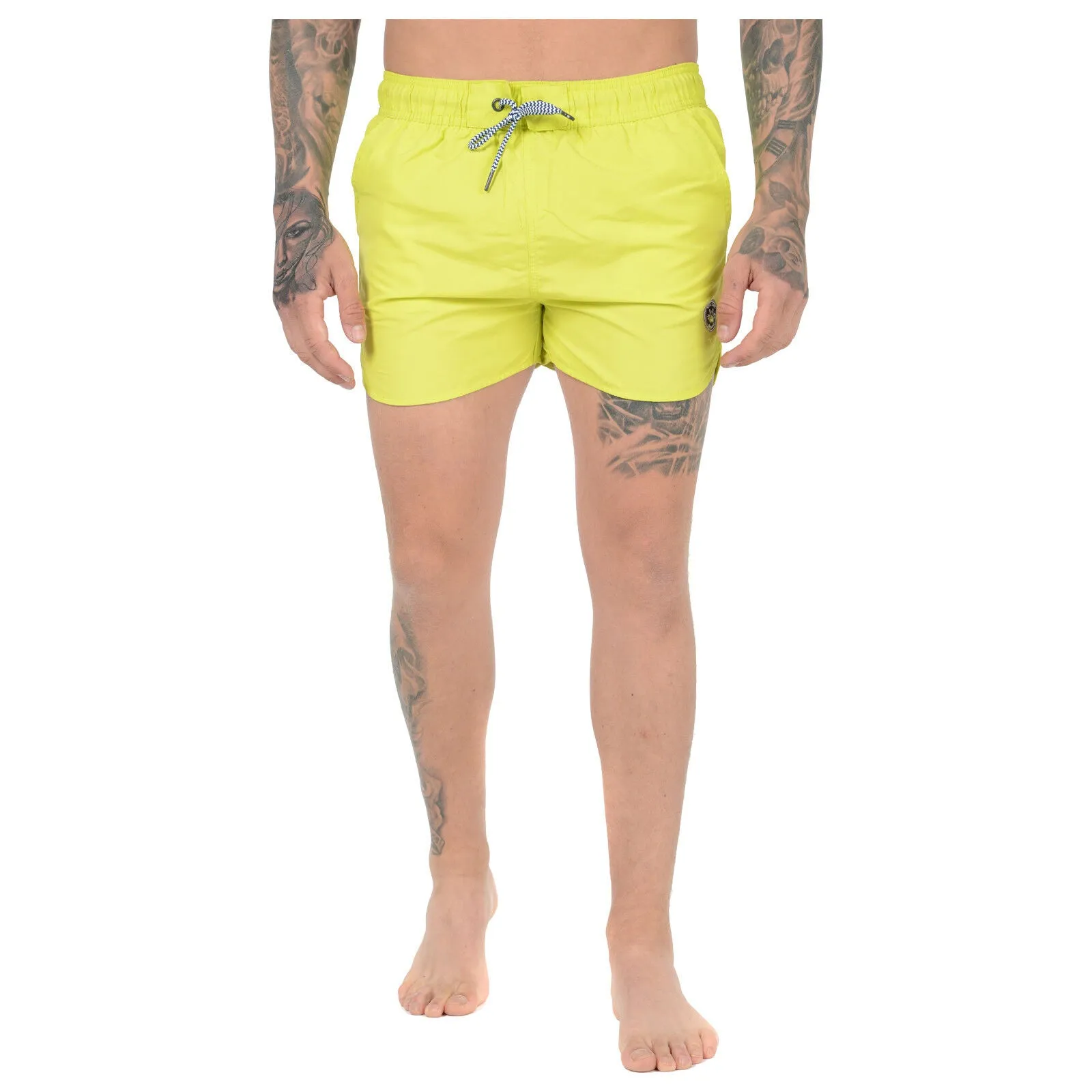 NEW MENS MESH LINED SWIM SHORTS TRUNKS BEACH POOL SWIMMING SWIMMER RUNNING PANTS Quick-Drying Swim Shorts for Running & Gym