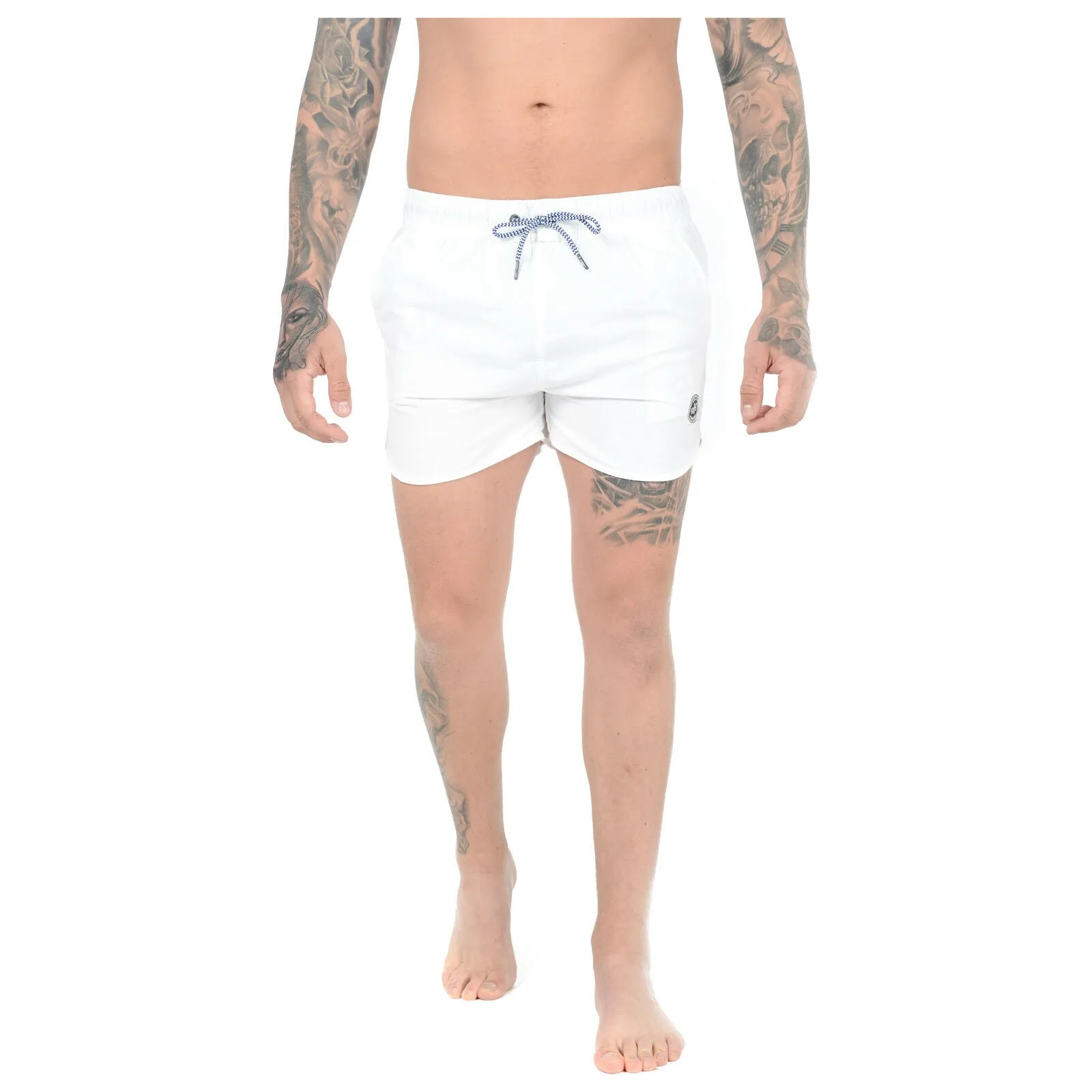 NEW MENS MESH LINED SWIM SHORTS TRUNKS BEACH POOL SWIMMING SWIMMER RUNNING PANTS Quick-Drying Swim Shorts for Running & Gym