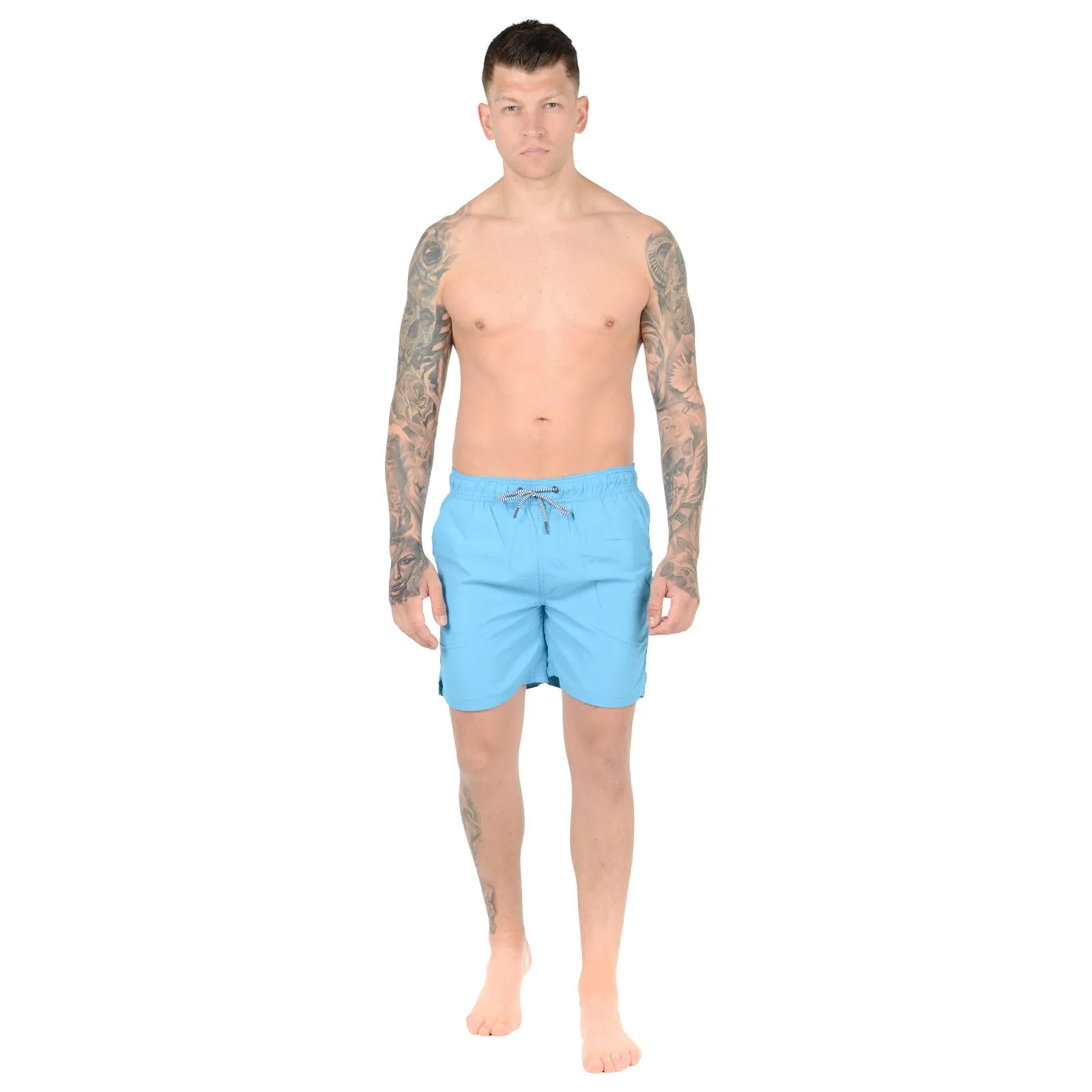 NEW MENS MESH LINED SWIM SHORTS TRUNKS BEACH POOL SWIMMING SWIMMER RUNNING PANTS Quick-Drying Swim Shorts for Running & Gym