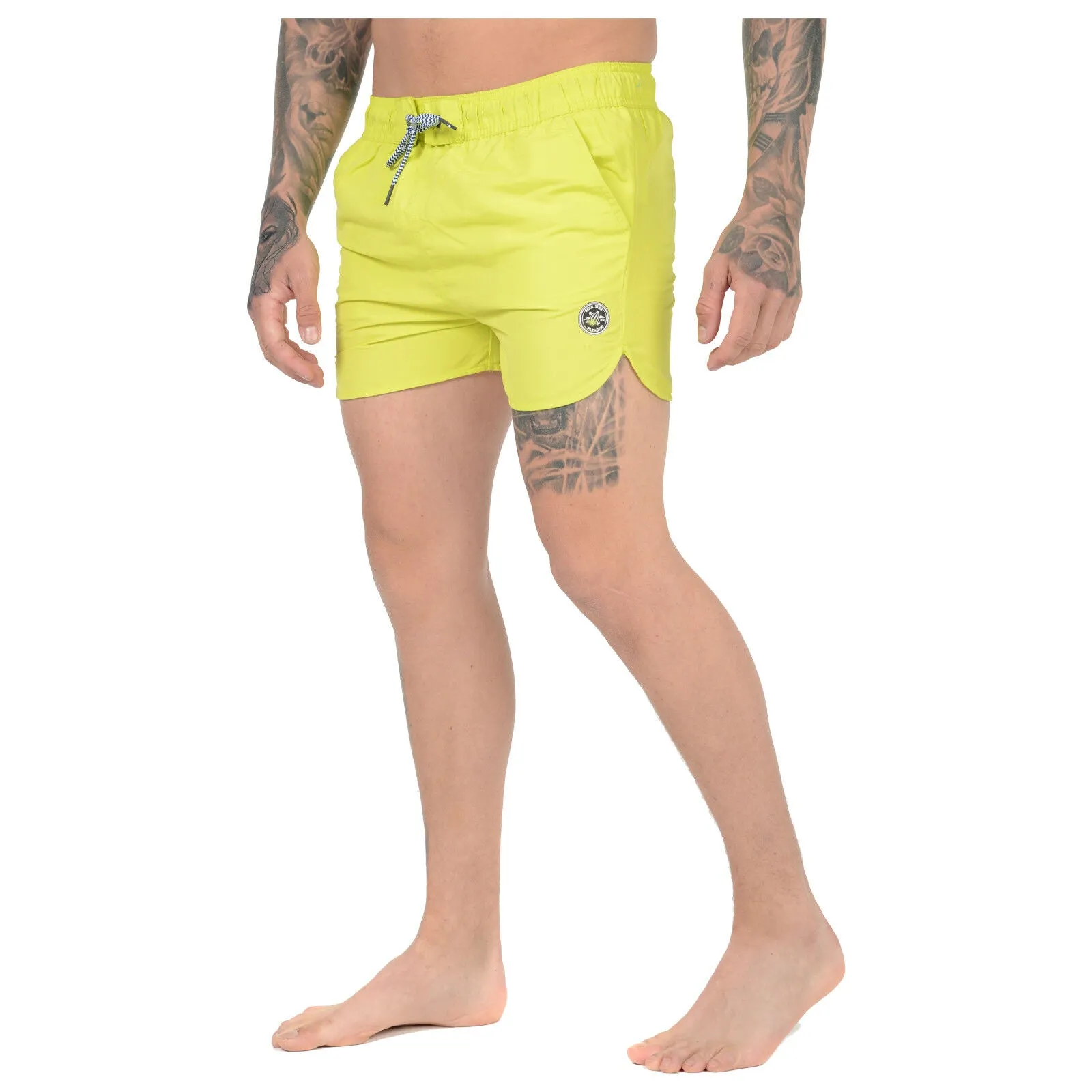 NEW MENS MESH LINED SWIM SHORTS TRUNKS BEACH POOL SWIMMING SWIMMER RUNNING PANTS Quick-Drying Swim Shorts for Running & Gym