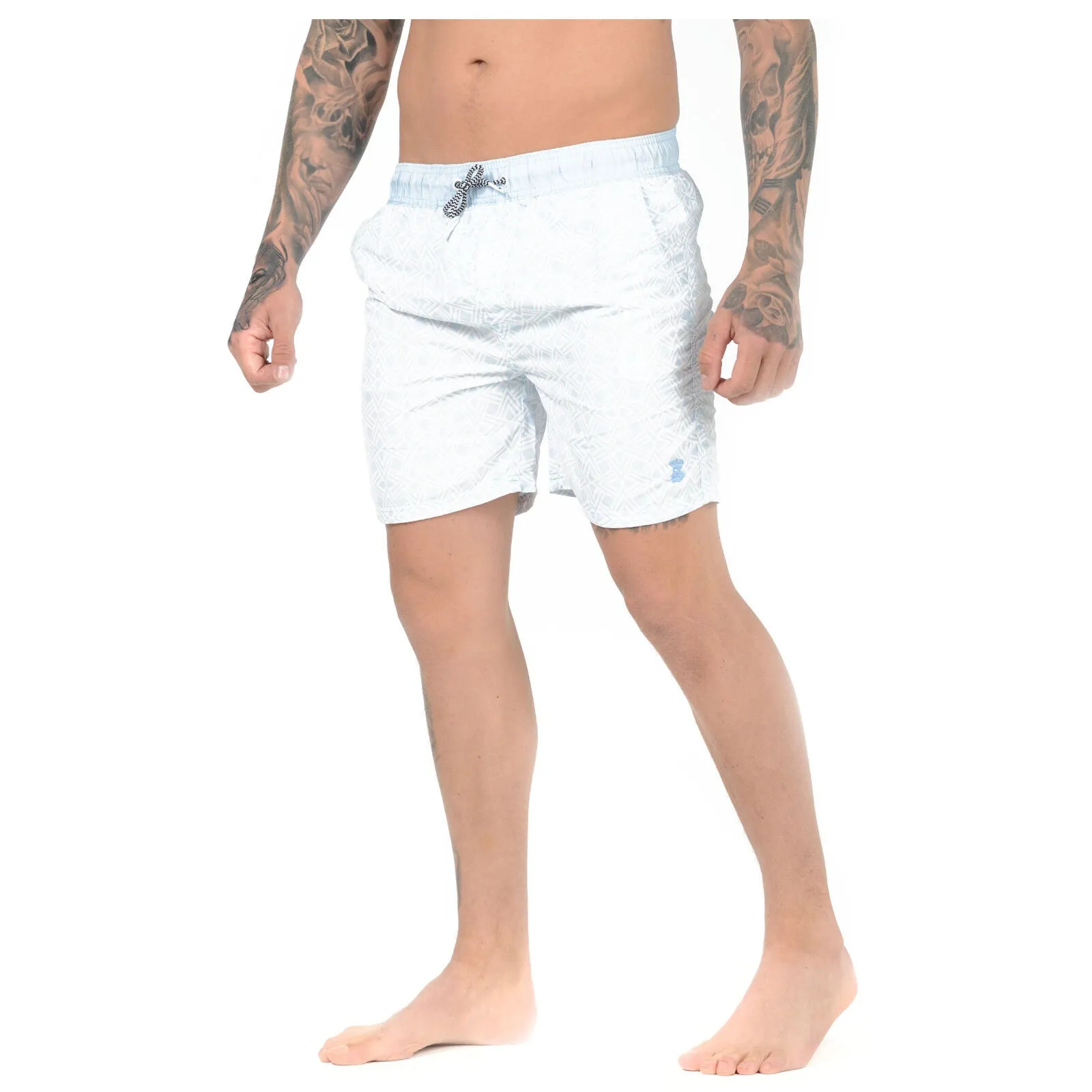 NEW MENS MESH LINED SWIM SHORTS TRUNKS BEACH POOL SWIMMING SWIMMER RUNNING PANTS Quick-Drying Swim Shorts for Running & Gym