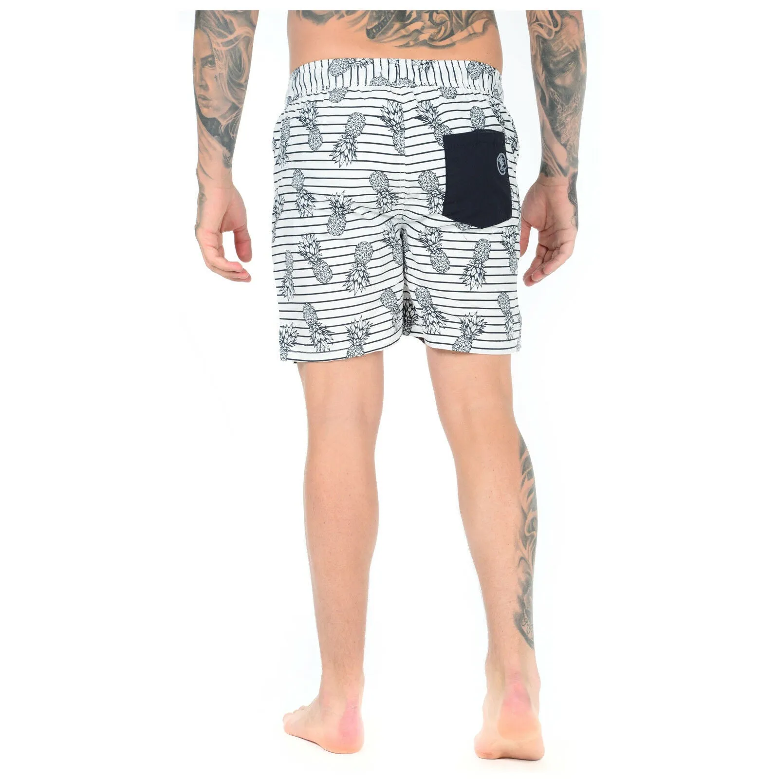 NEW MENS MESH LINED SWIM SHORTS TRUNKS BEACH POOL SWIMMING SWIMMER RUNNING PANTS Quick-Drying Swim Shorts for Running & Gym