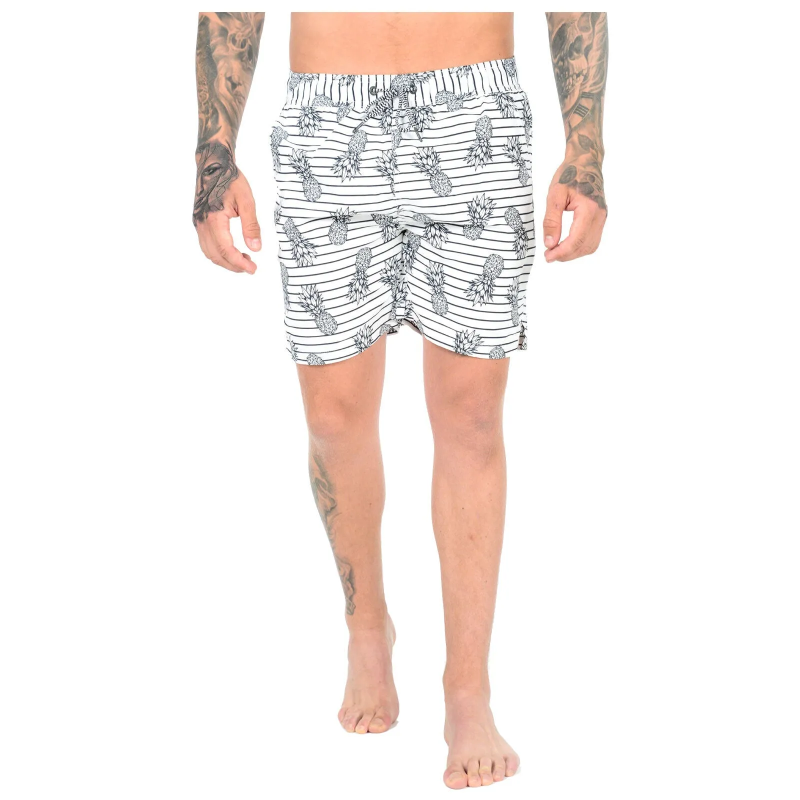 NEW MENS MESH LINED SWIM SHORTS TRUNKS BEACH POOL SWIMMING SWIMMER RUNNING PANTS Quick-Drying Swim Shorts for Running & Gym