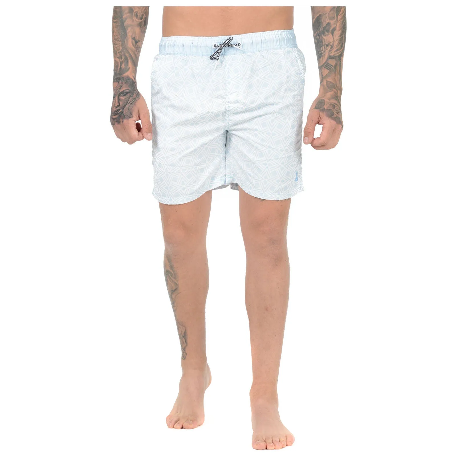 NEW MENS MESH LINED SWIM SHORTS TRUNKS BEACH POOL SWIMMING SWIMMER RUNNING PANTS Quick-Drying Swim Shorts for Running & Gym