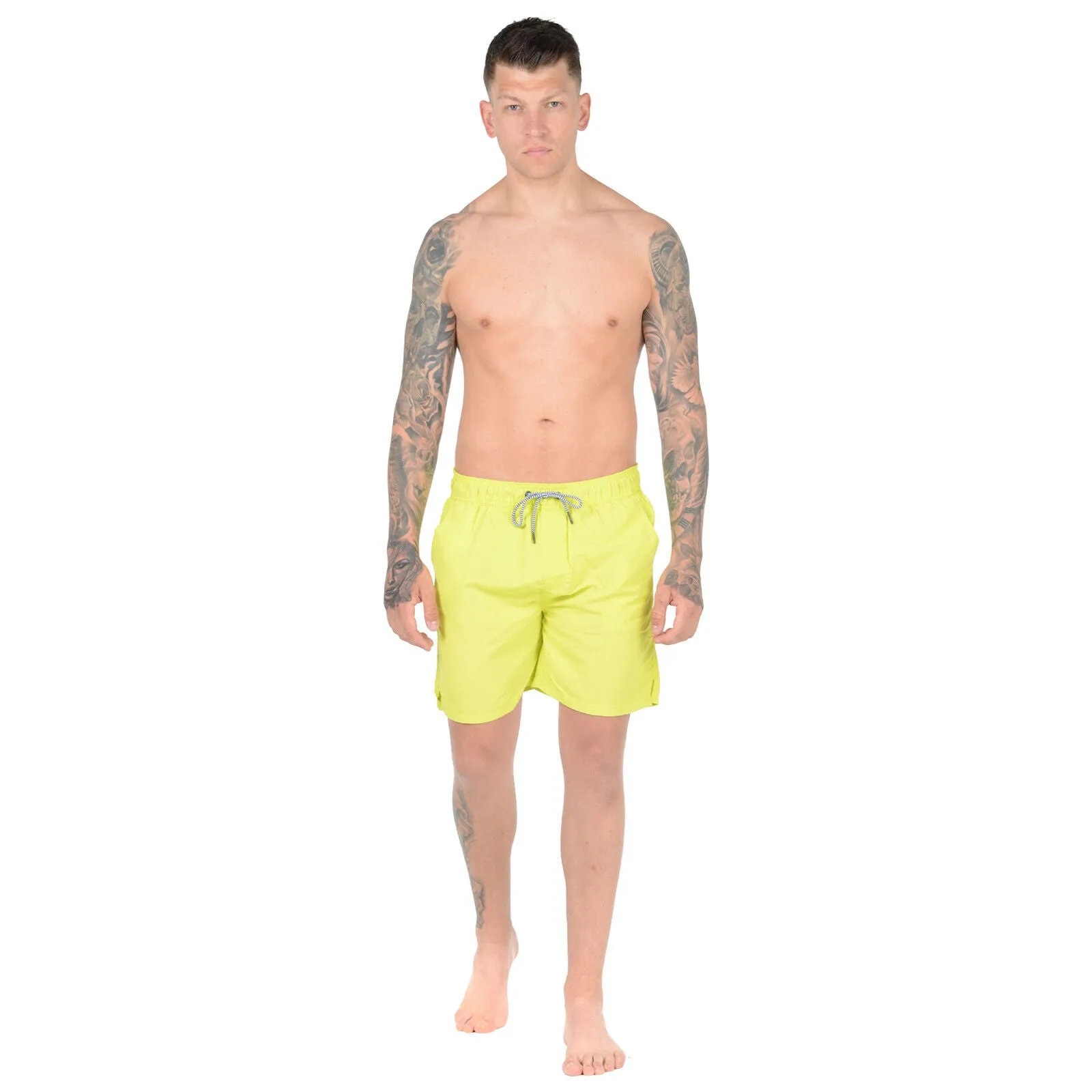 NEW MENS MESH LINED SWIM SHORTS TRUNKS BEACH POOL SWIMMING SWIMMER RUNNING PANTS Quick-Drying Swim Shorts for Running & Gym