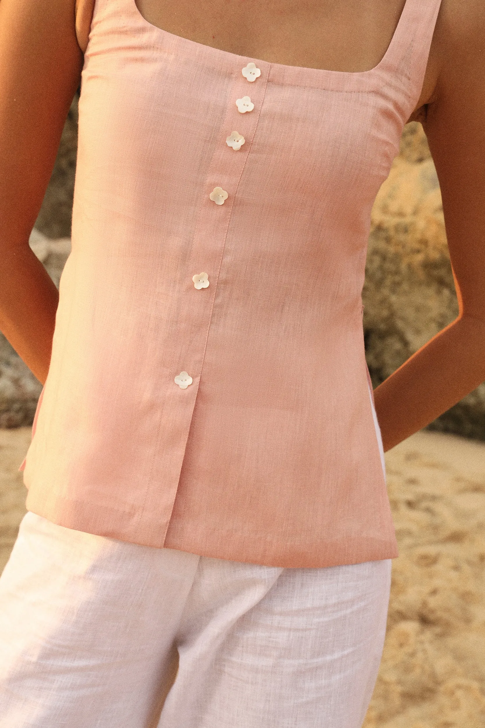 Nicobar Top (Dusty Pink)