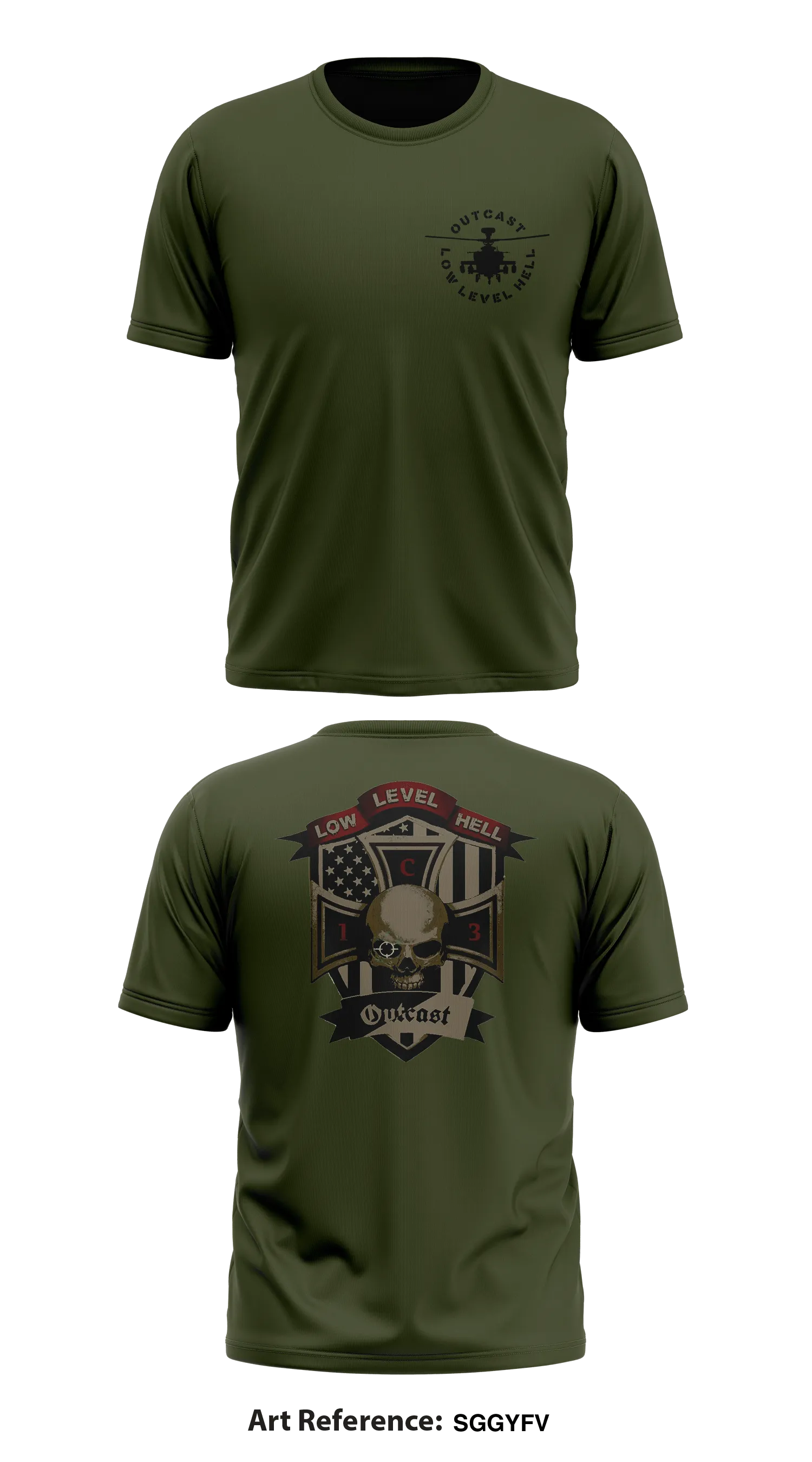 Outcast Company Store 1 Core Men's SS Performance Tee - sGGYfV