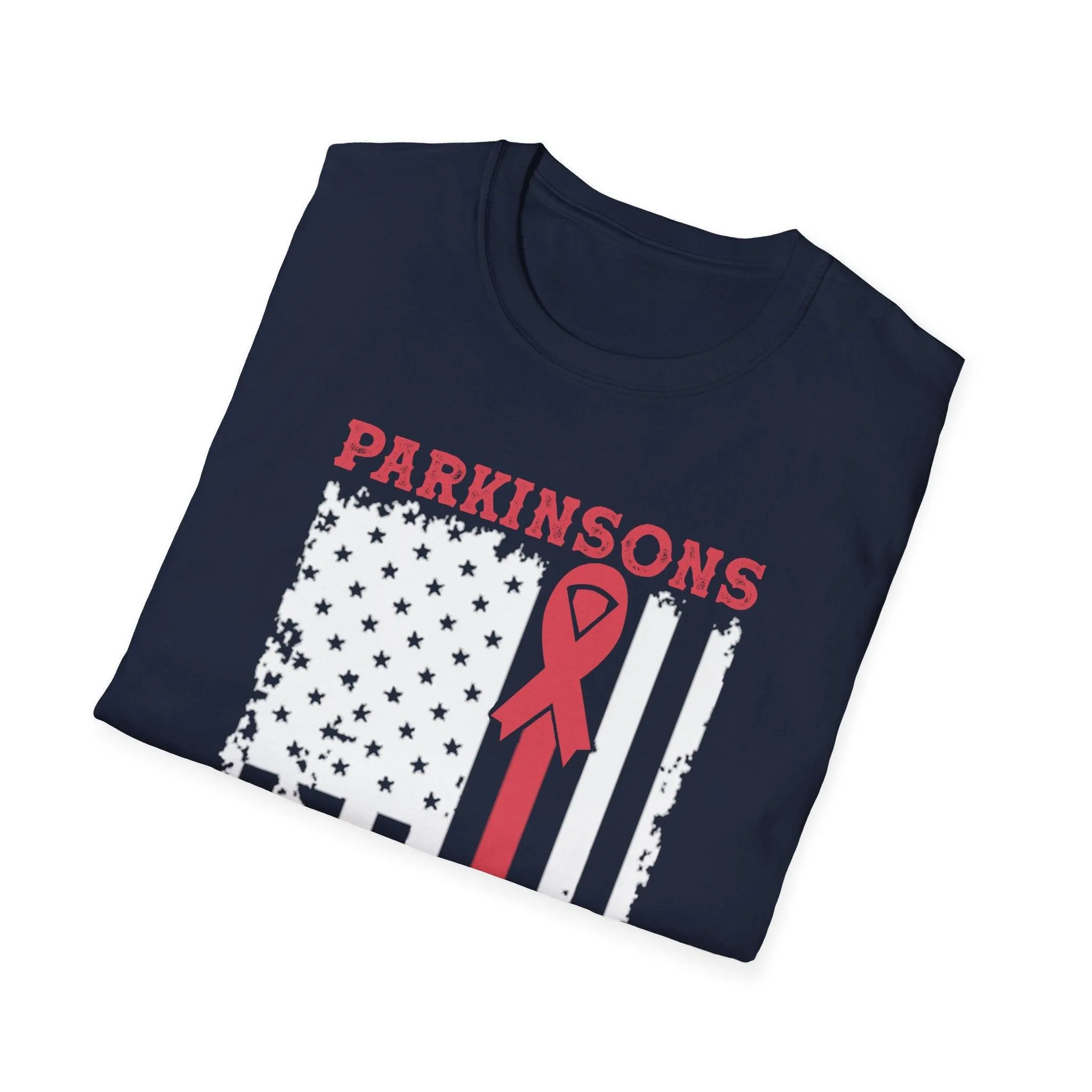Parkinson's Awareness American Flag T-Shirts, Parkinson's Disease Awareness ,Parkinson's Awareness Gift Warrior, Parkinson's Silver Ribbon