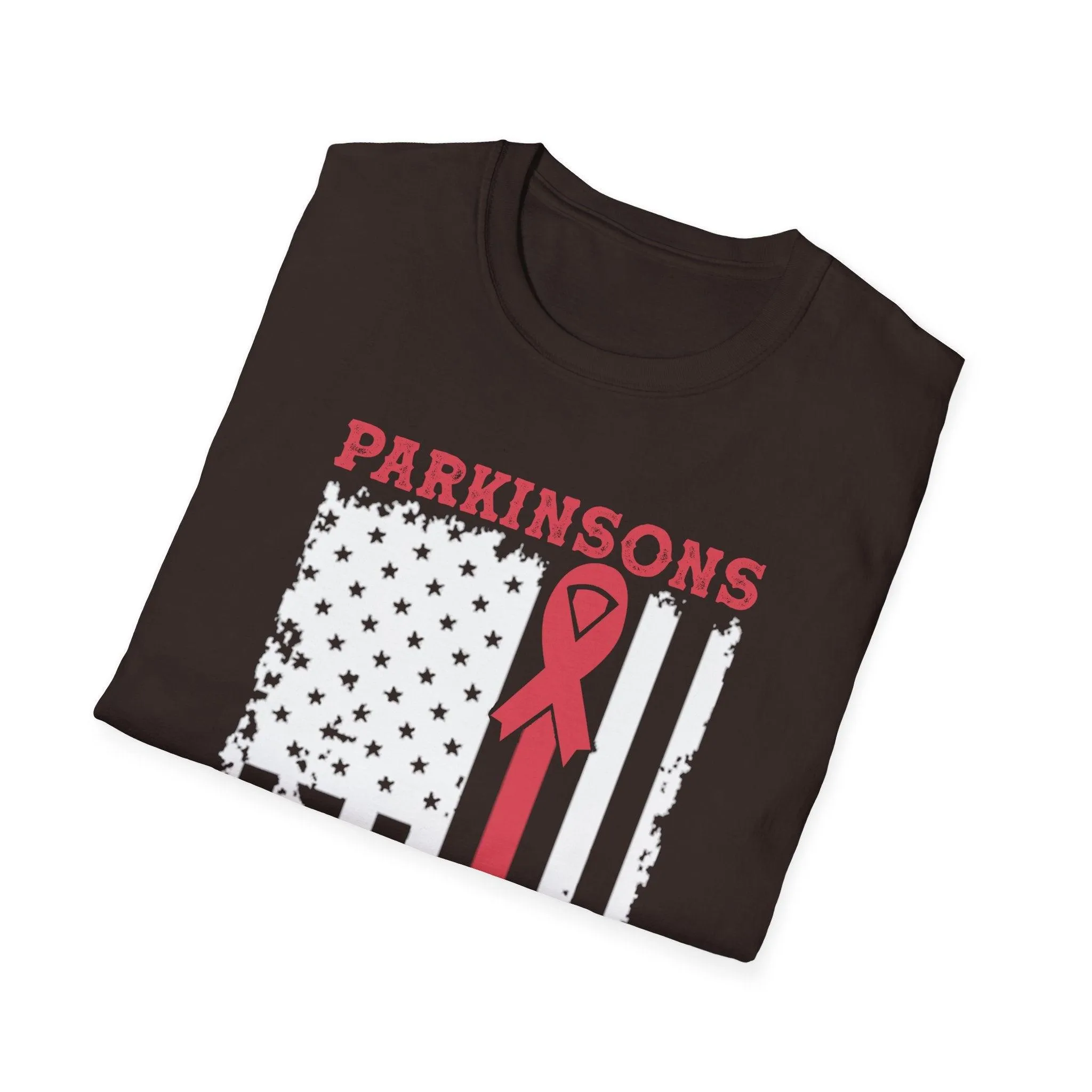 Parkinson's Awareness American Flag T-Shirts, Parkinson's Disease Awareness ,Parkinson's Awareness Gift Warrior, Parkinson's Silver Ribbon