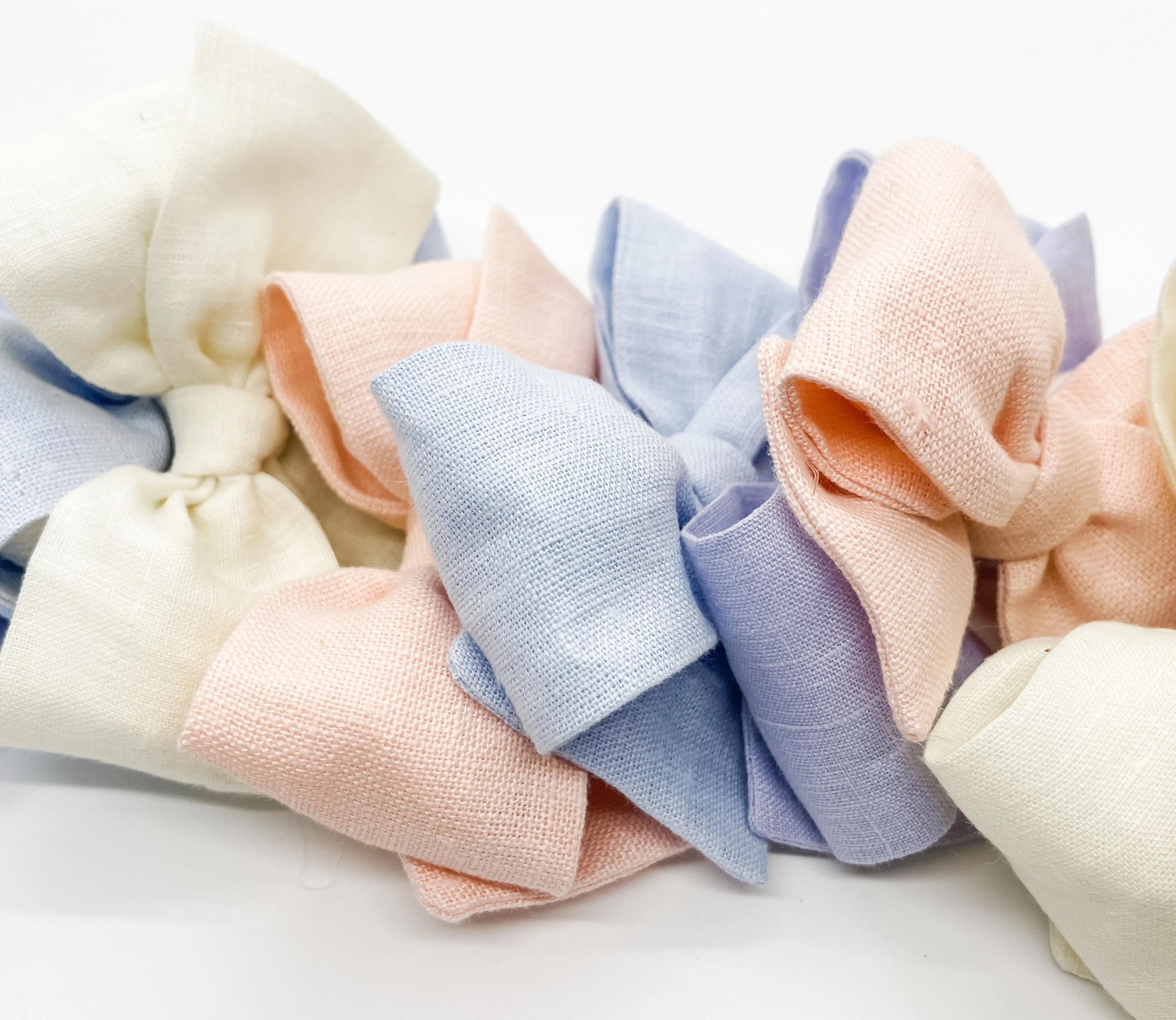 Pastel Pink Linen