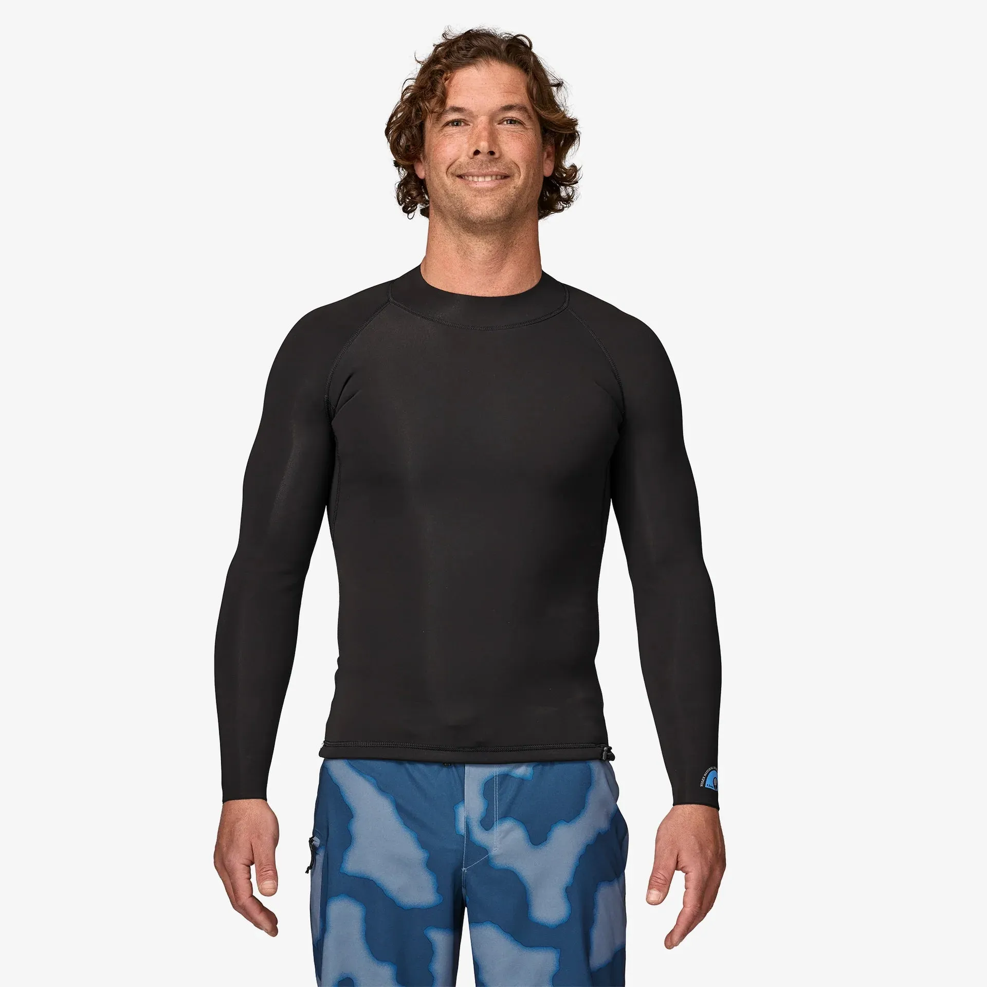 Patagonia Mens Yulex Regulator Lite L/S Top - Black
