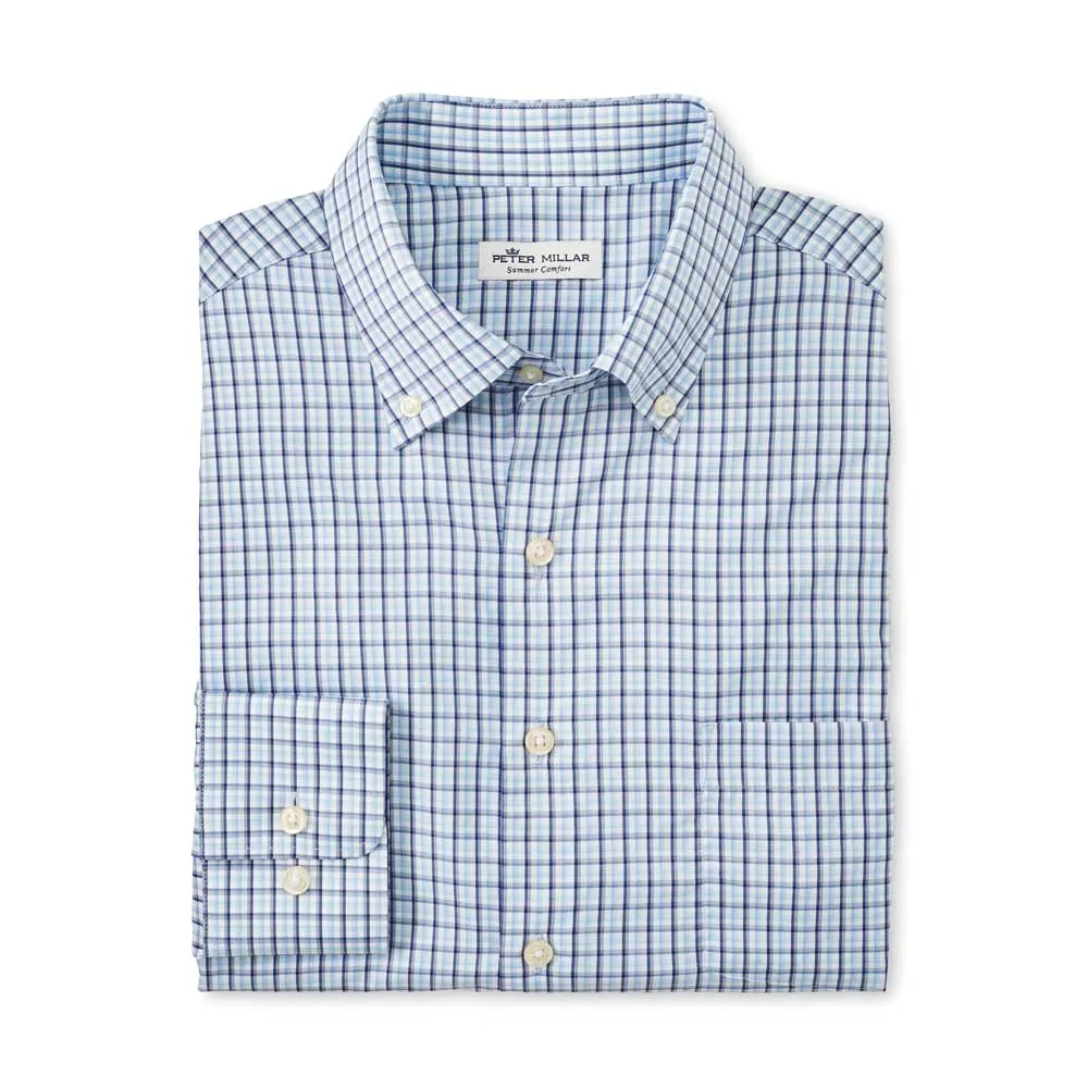 Peter Millar Fayette Performance Twill Sport Shirt