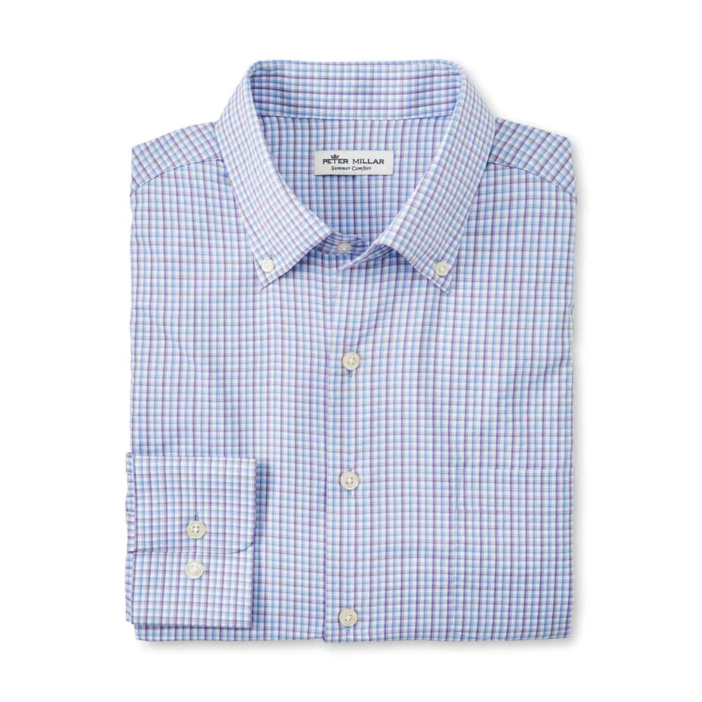 Peter Millar Fayette Performance Twill Sport Shirt