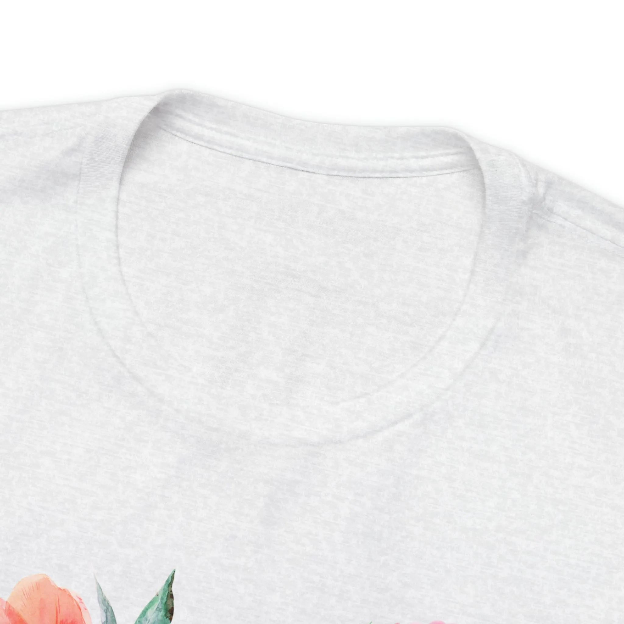 Pink and Rose Heart T-Shirt | Wonderful Mom Tee |  Bella Canvas 3001 Unisex |  Mama Short Sleeve Tshirt