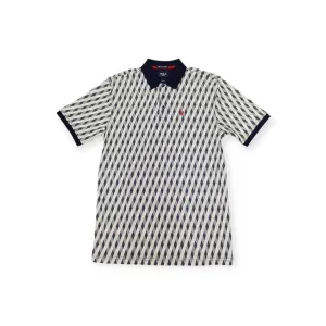 Polo Men's Small Geometric Print  Golfer Navy