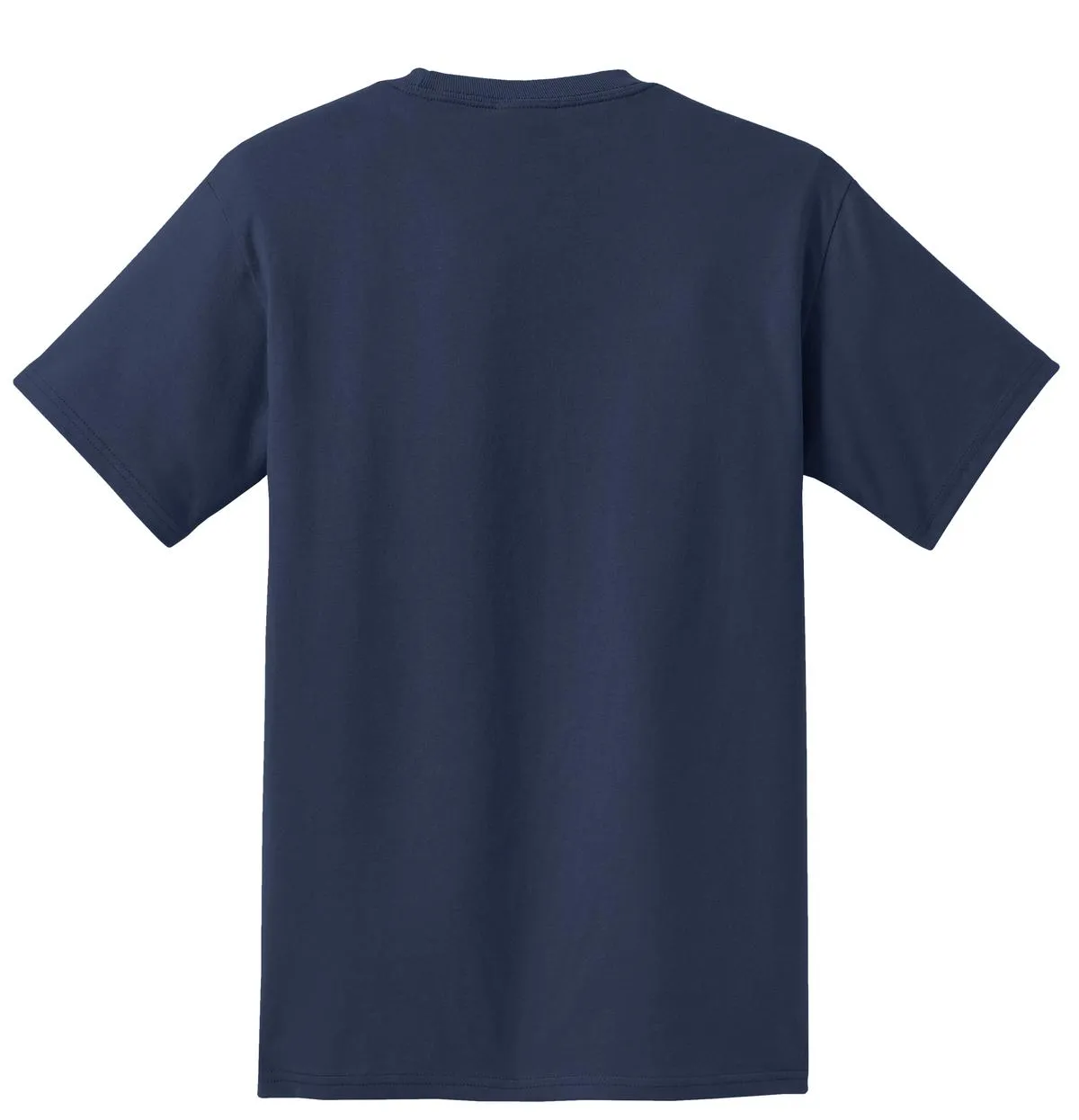 Port & Company Tall Essential Pocket Tee. PC61PT Navy Tall