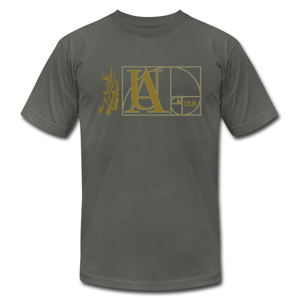 "Atrix Universe Defined" Metallic Gold & Silver Flex Print