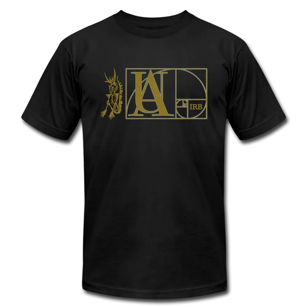 "Atrix Universe Defined" Metallic Gold & Silver Flex Print