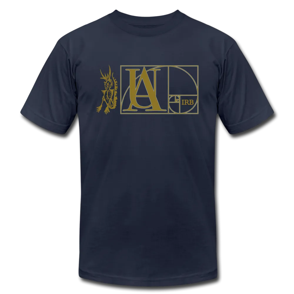 "Atrix Universe Defined" Metallic Gold & Silver Flex Print