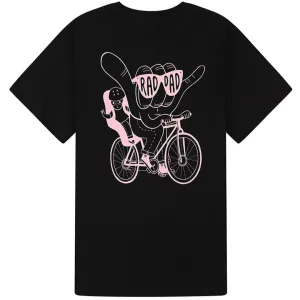 RAD DAD Cycles T-Shirt In Black
