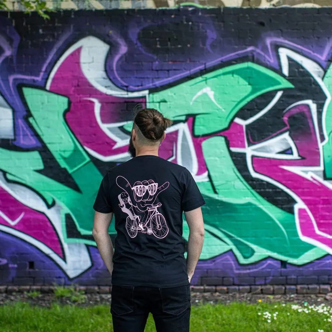 RAD DAD Cycles T-Shirt In Black
