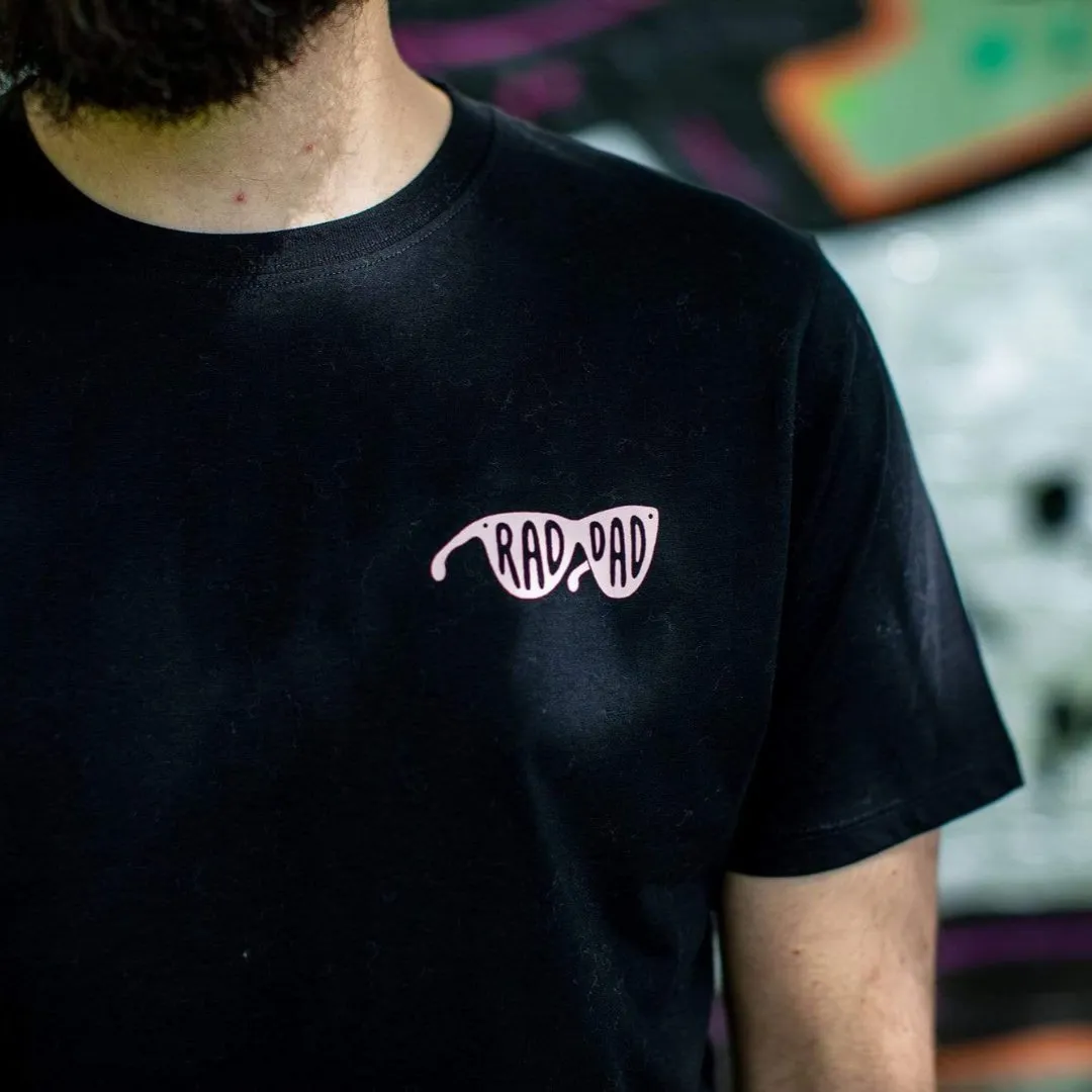 RAD DAD Cycles T-Shirt In Black