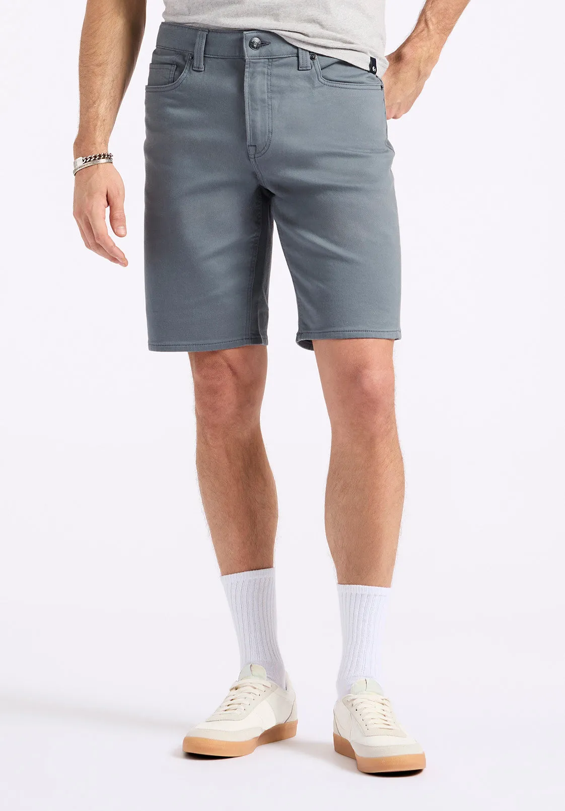 Relaxed Straight Dean Men's Freedom Flex Shorts, Graphite - BM26067