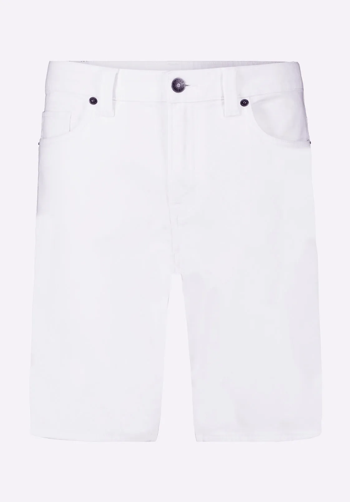 Relaxed Straight Dean Men's Freedom Flex Shorts, White - BM26067
