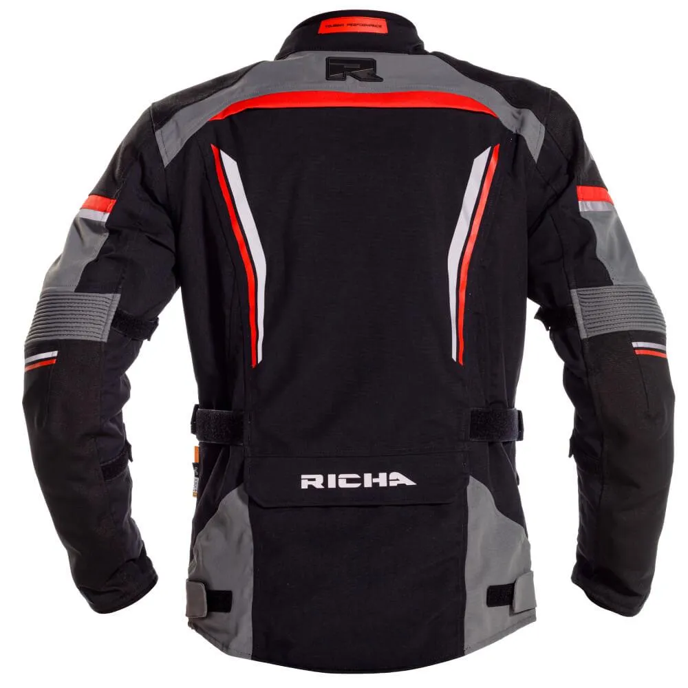 Richa Infinity 2 Pro Textile Jacket Black / Grey / Red