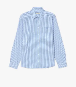 R.M. Williams Collins Shirt - White Blue