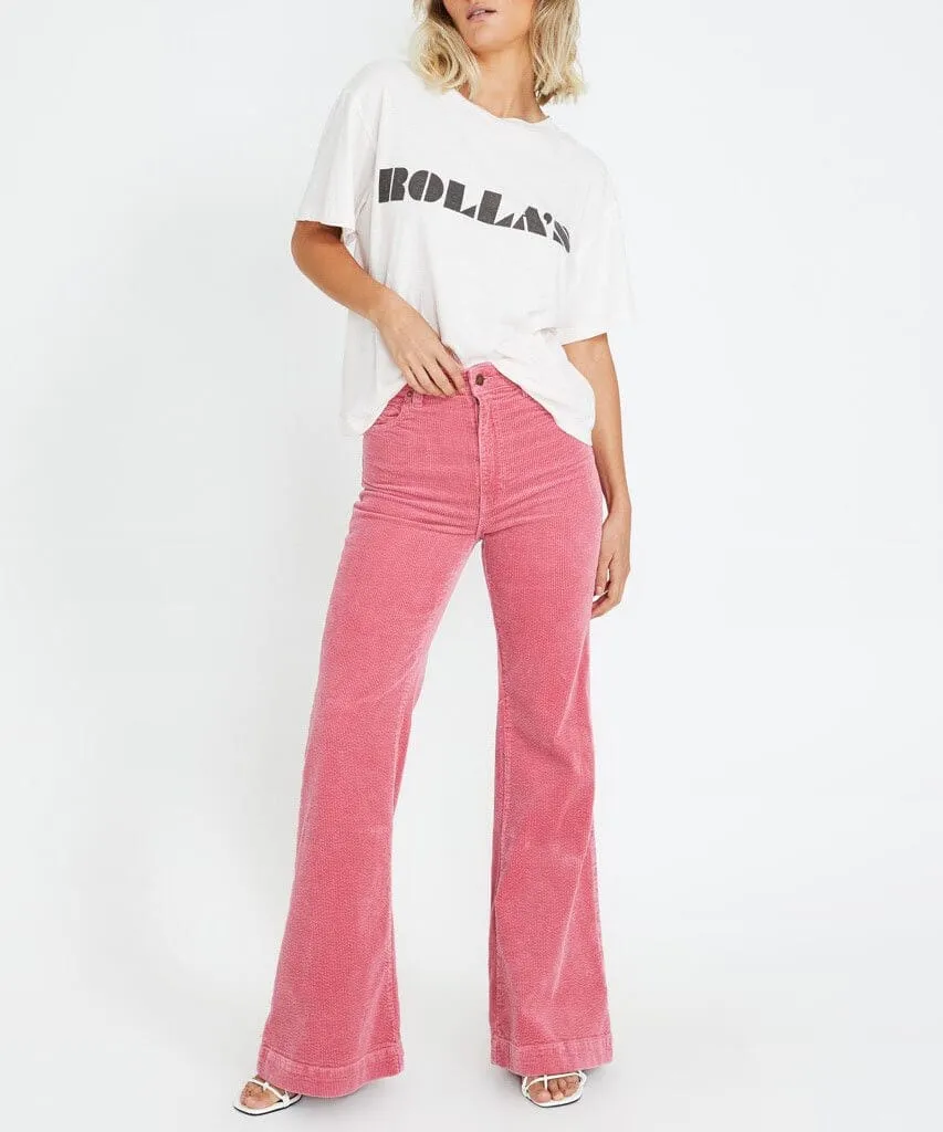 Rolla's Logo Tee Soft Pink