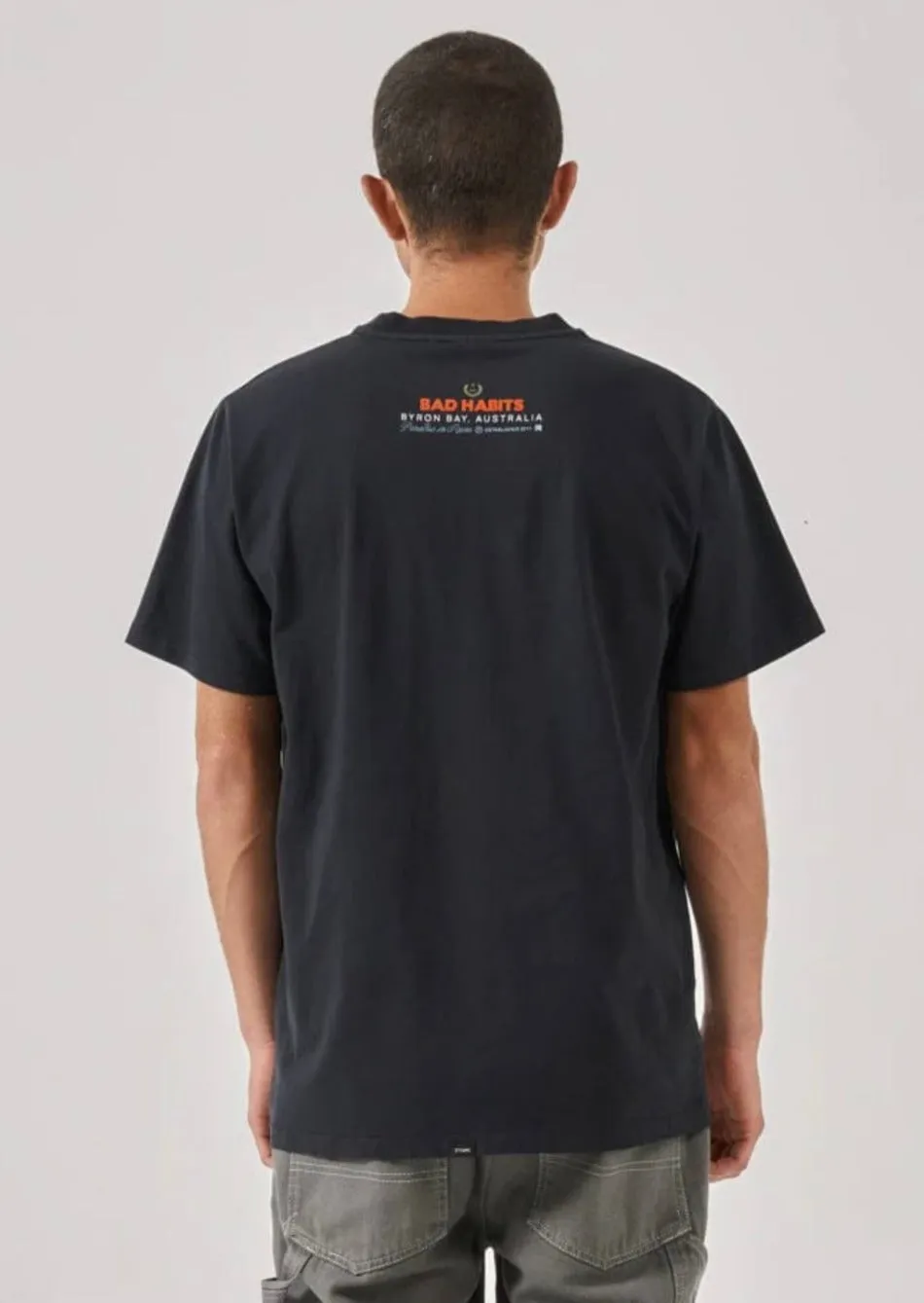 Royal Habits Merch Fit Tee Twilight Black
