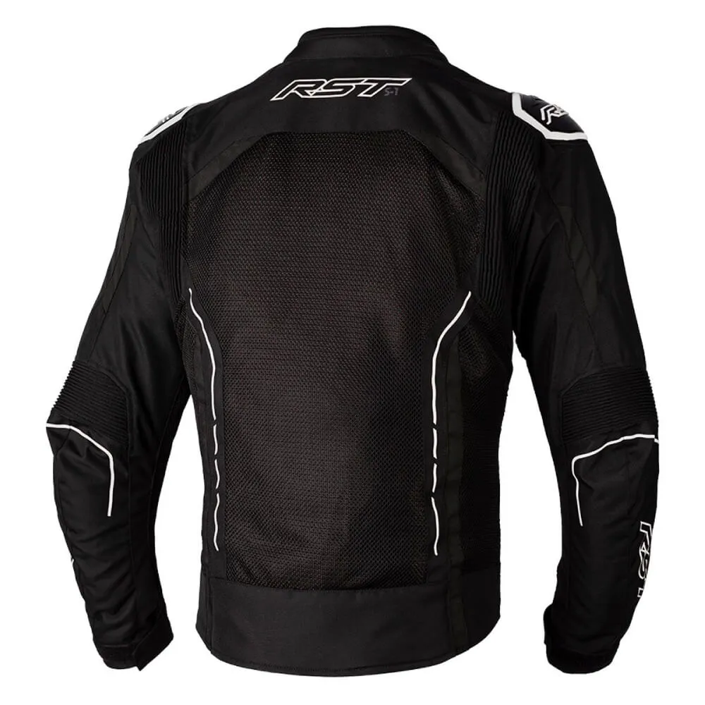 RST S1 Mesh CE Textile Jacket Black / White